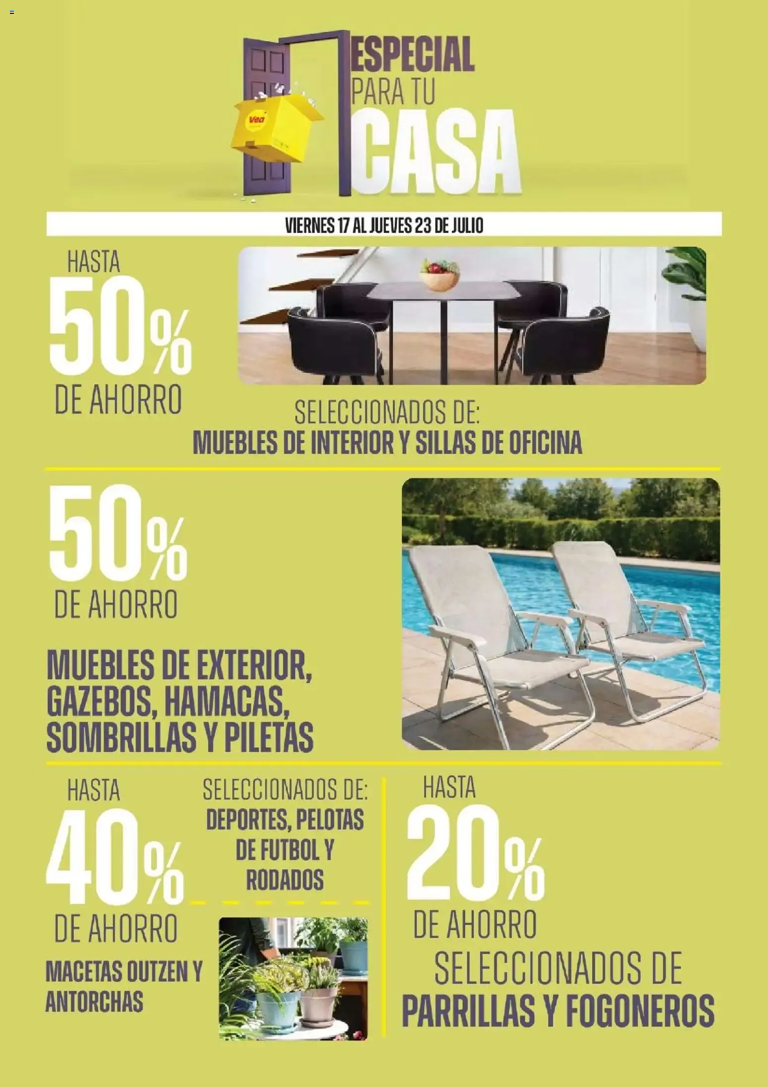 Ofertas de Vea - Especial para tu casa del 17/07/2026 - 22/07/2026 17 de julio al 22 de julio 2026 - Página 3 del catálogo