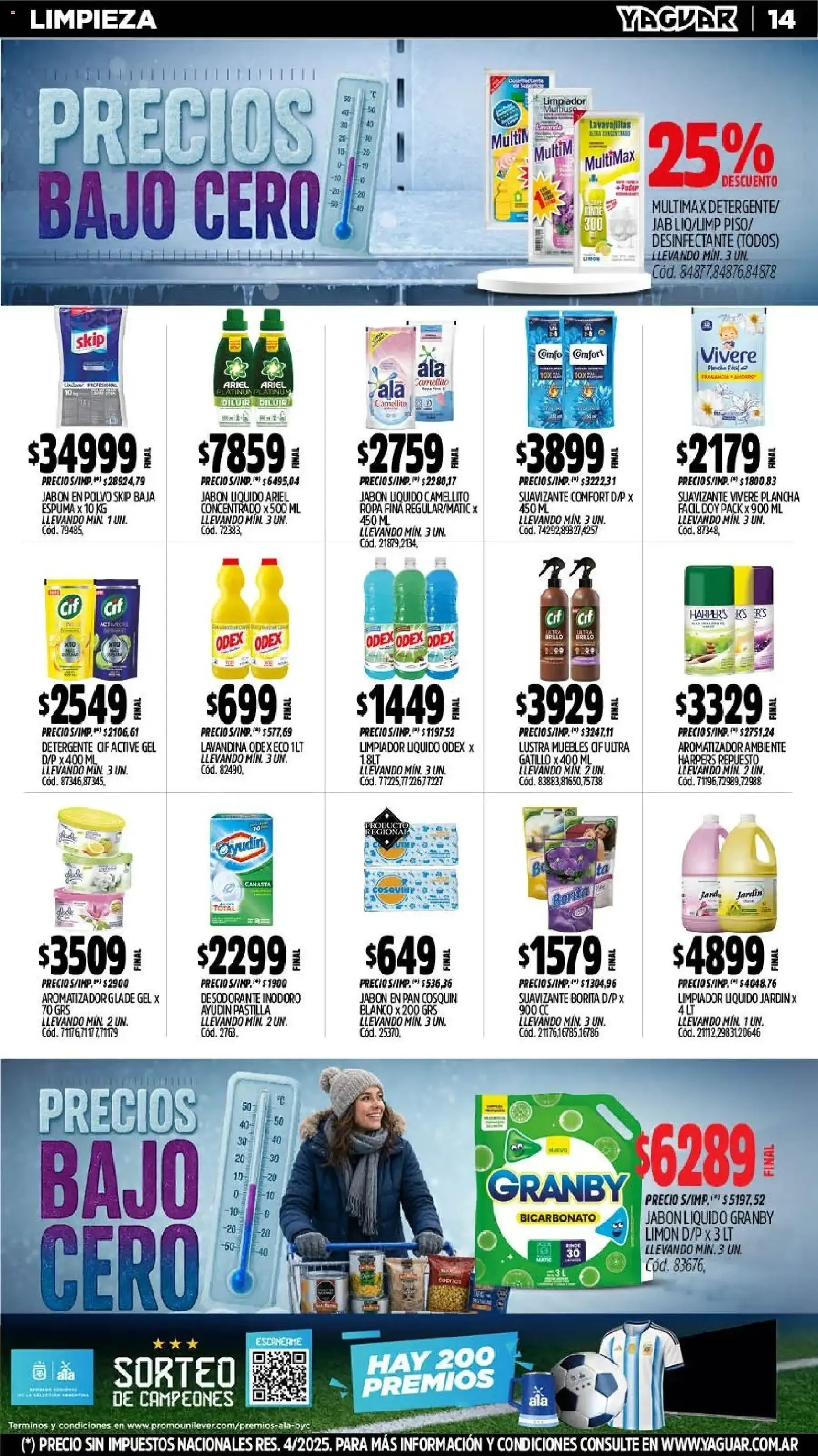 Ofertas de Yaguar - Oferta Semanal Córdoba del 20/07/2026 - 26/07/2026 20 de julio al 26 de julio 2026 - Página 14 del catálogo