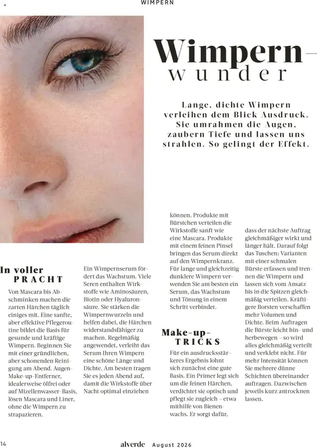 dm Magazin alverde - Will Kinder stark machen von 1. August bis 31. August 2026 - Prospekt seite 14