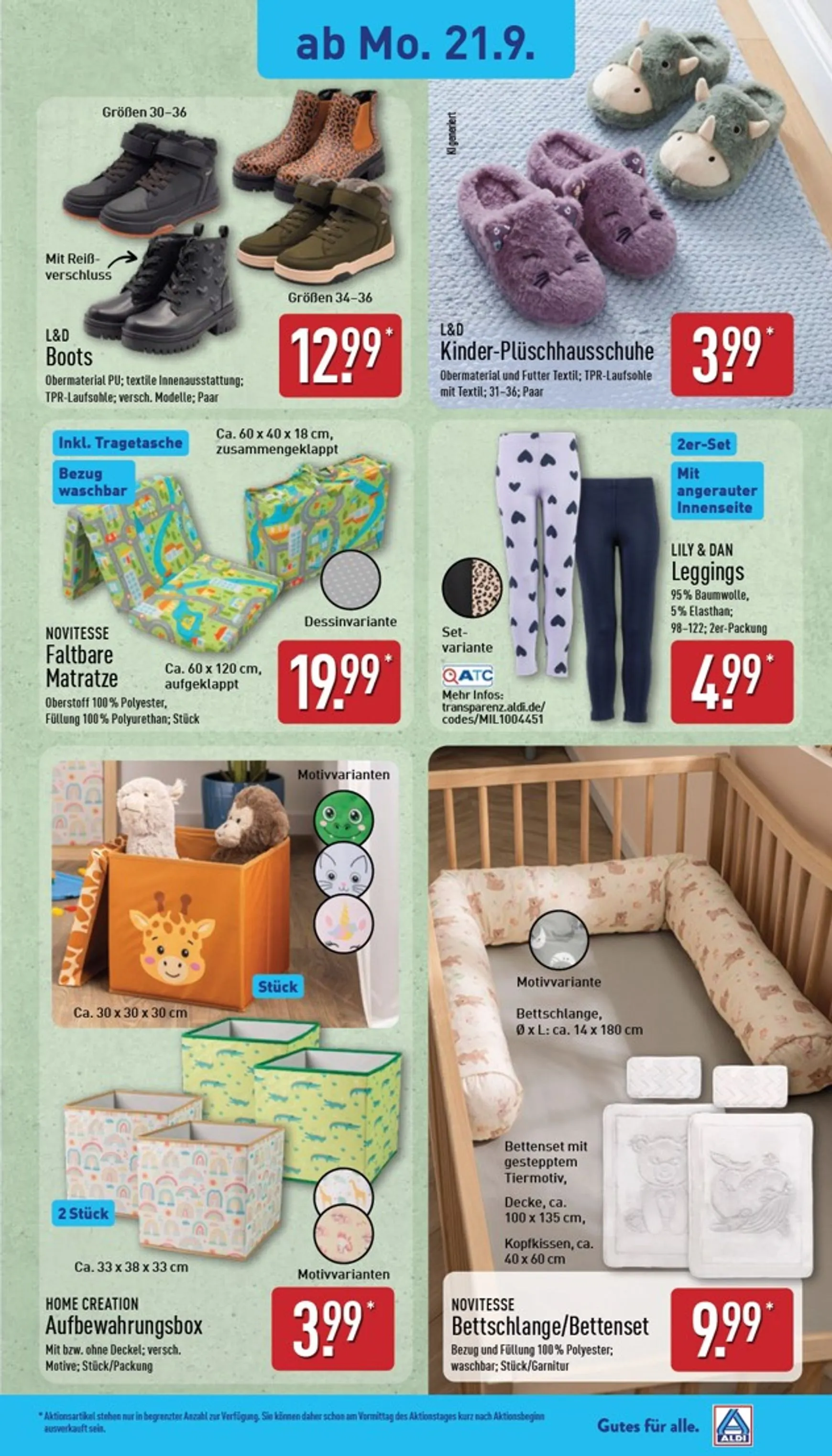 ALDI NORD - Ausblick Prospekt nächste Woche – von Montag 21.09.2026 bis Samstag 26.09.2026 von 21. September bis 26. September 2026 - Prospekt seite 7
