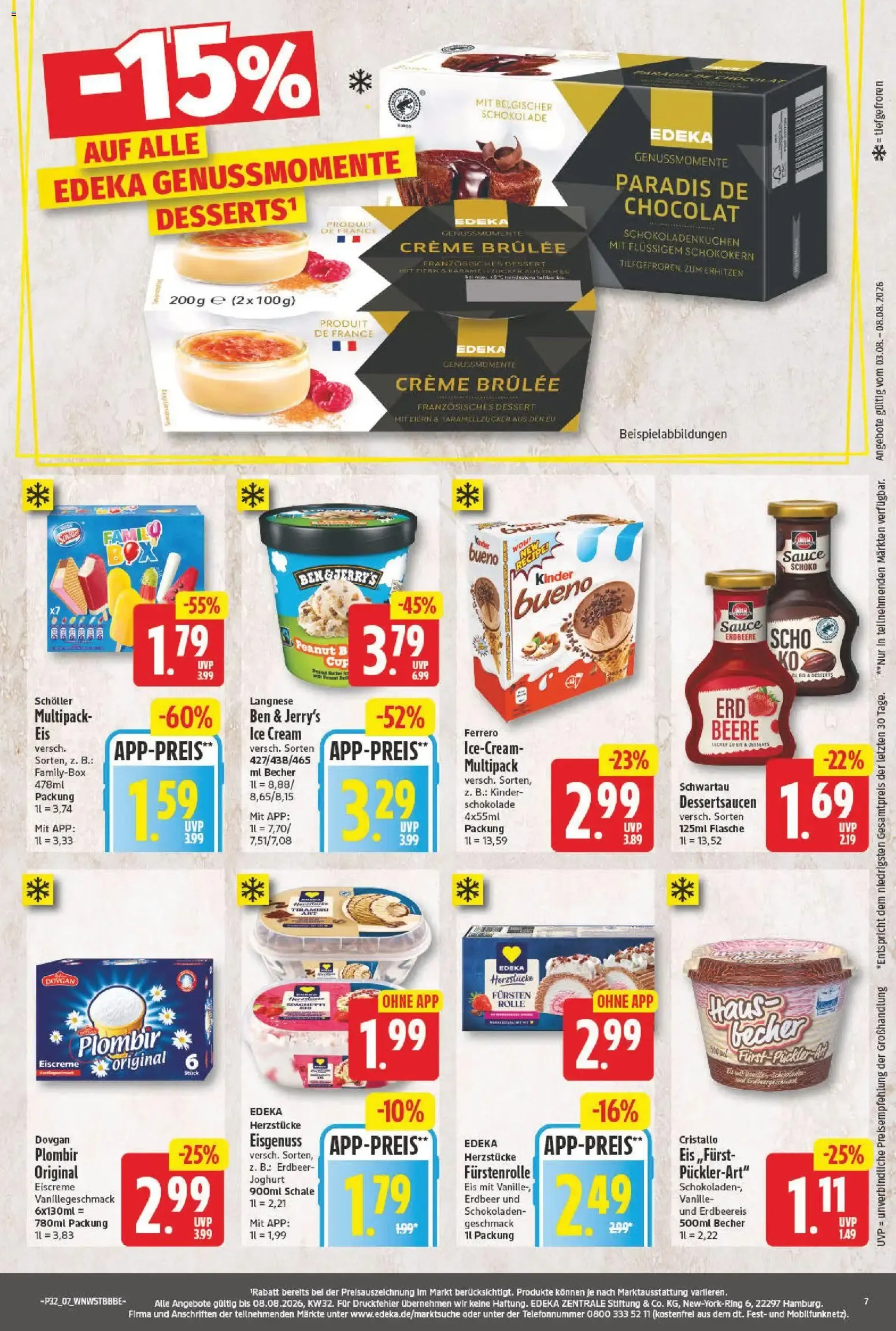 NP Partner der EDEKA: Kleine Preise - Starke Marken von 3. August bis 8. August 2026 - Prospekt seite 6