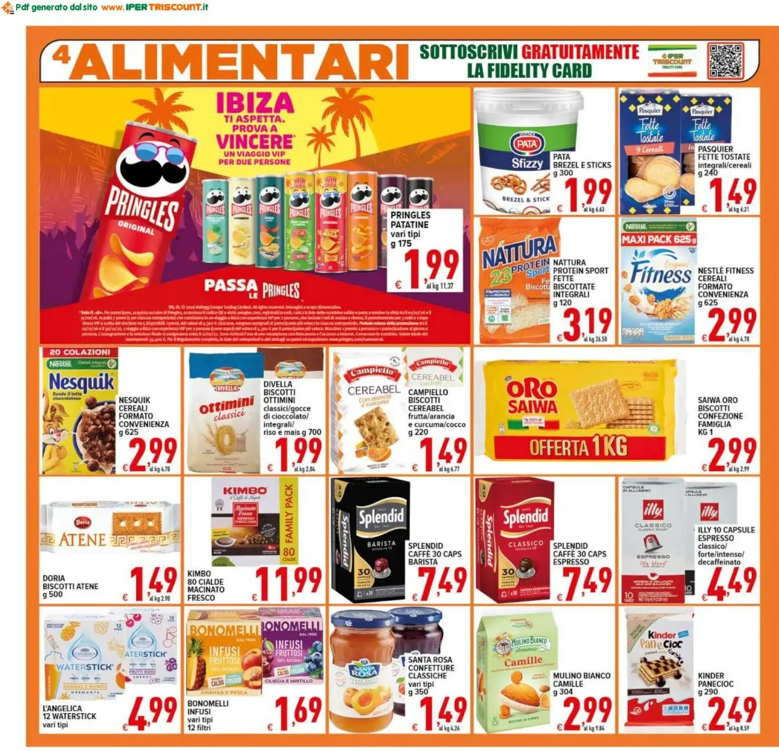 Ipertriscount volantino dal 22/07/2026 - online Offerte da 22 luglio a 30 luglio di 2026 - Pagina del volantino 4
