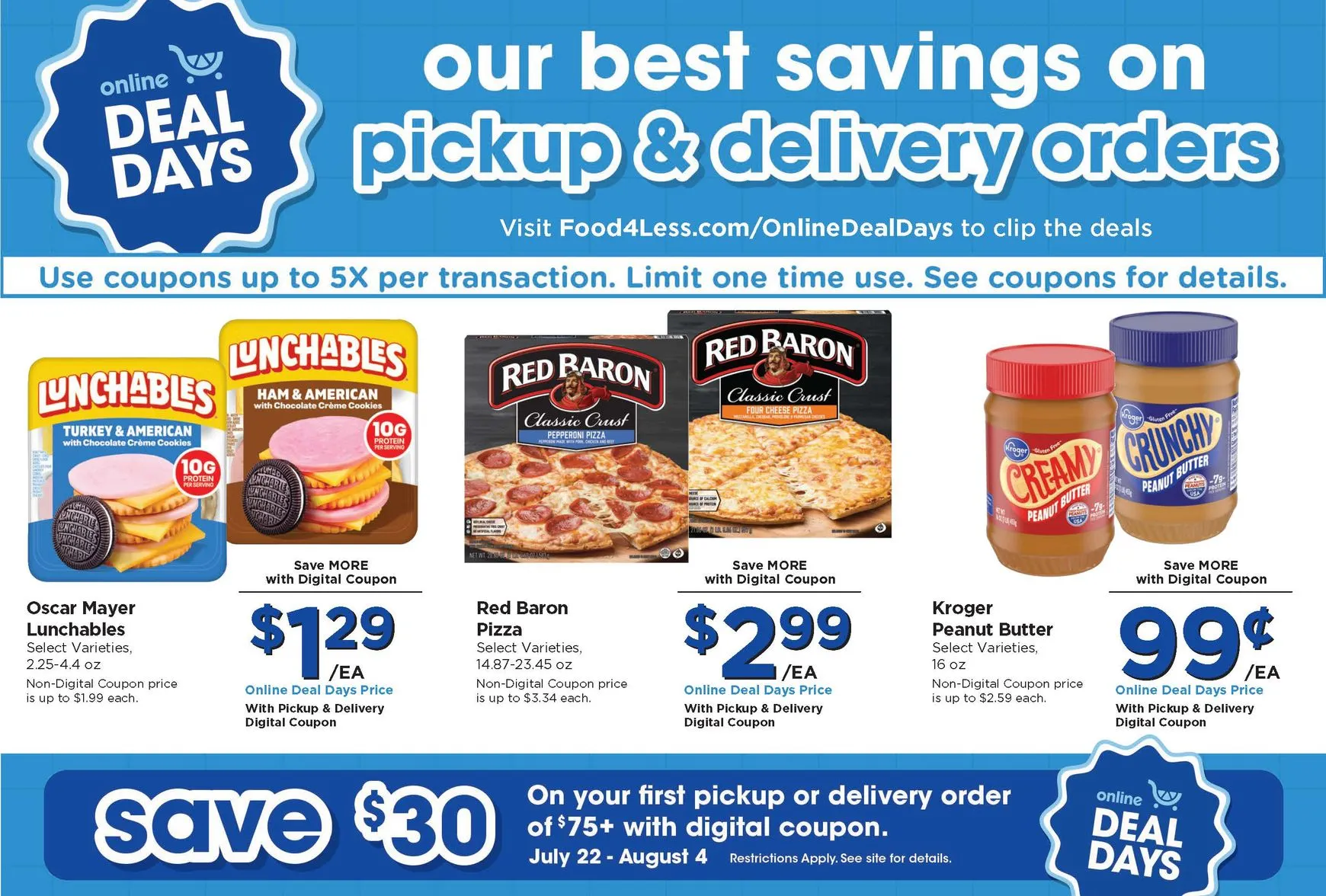 Weekly ad Current Food 4 Less - Weekly Ad Print leaflet valid from Wednesday 07/22/2026 to Wednesday 07/29/2026 from July 22 to July 28 2026 - Page 4