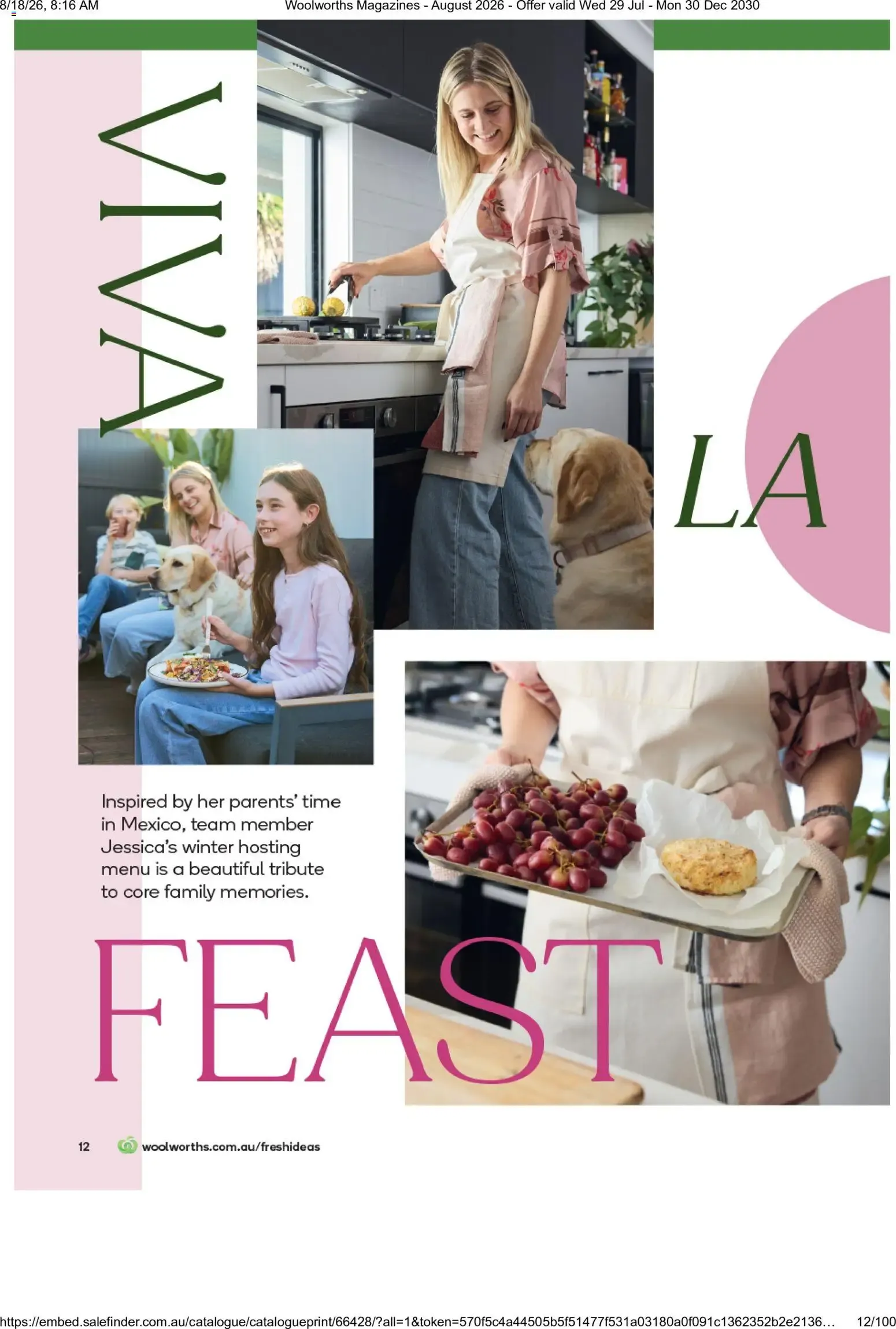 Woolworths Fresh Ideas - August 2026 - Catalogue valid from 29 July to 30 December 2030 - page 12