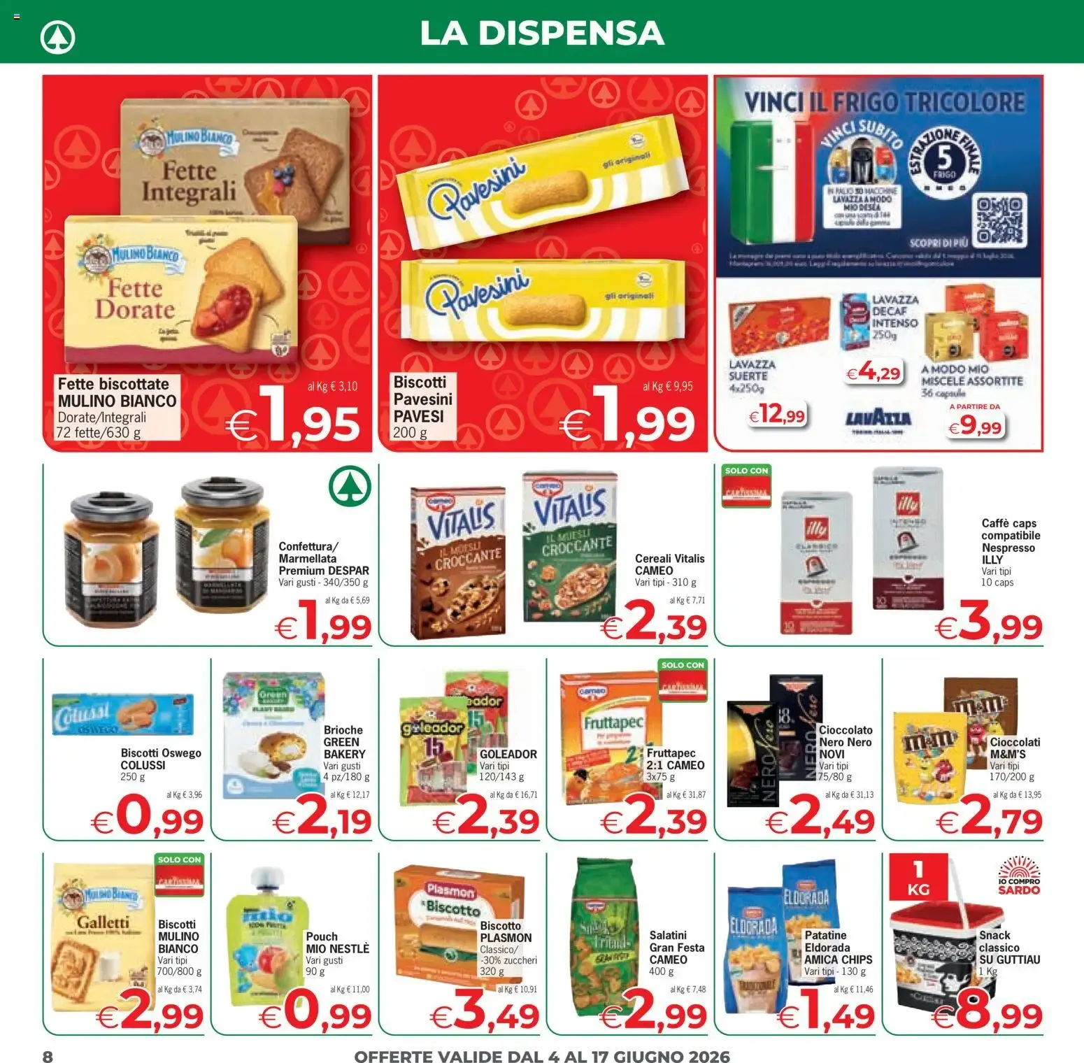 Despar Eurospar - Sconti Fino al 50% da 4 giugno a 17 giugno di 2026 - Pagina del volantino 8