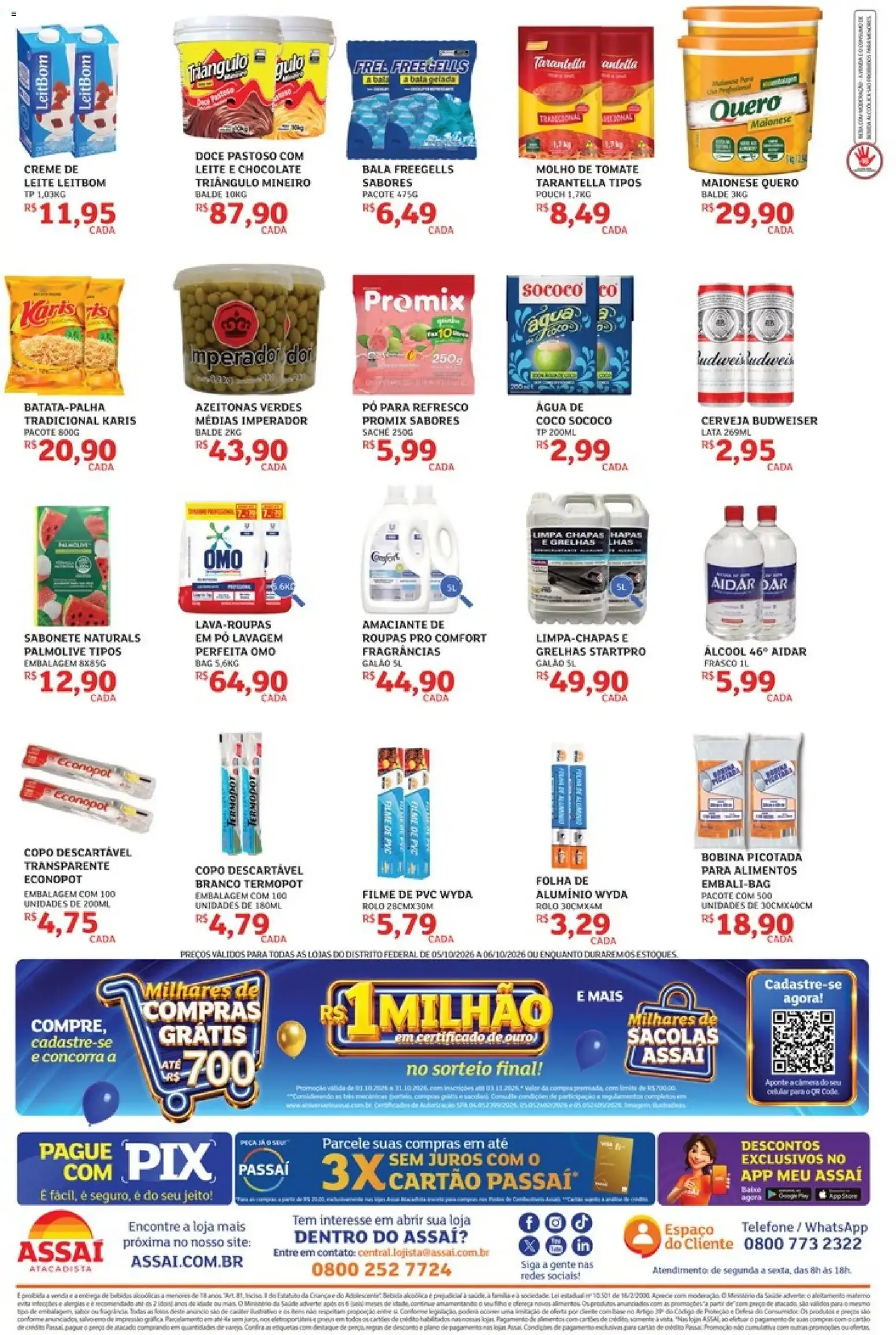 Encarte de Assaí Atacadista - Especial do Comerciante 5 de outubro até 6 de outubro 2026 - Pagina 2