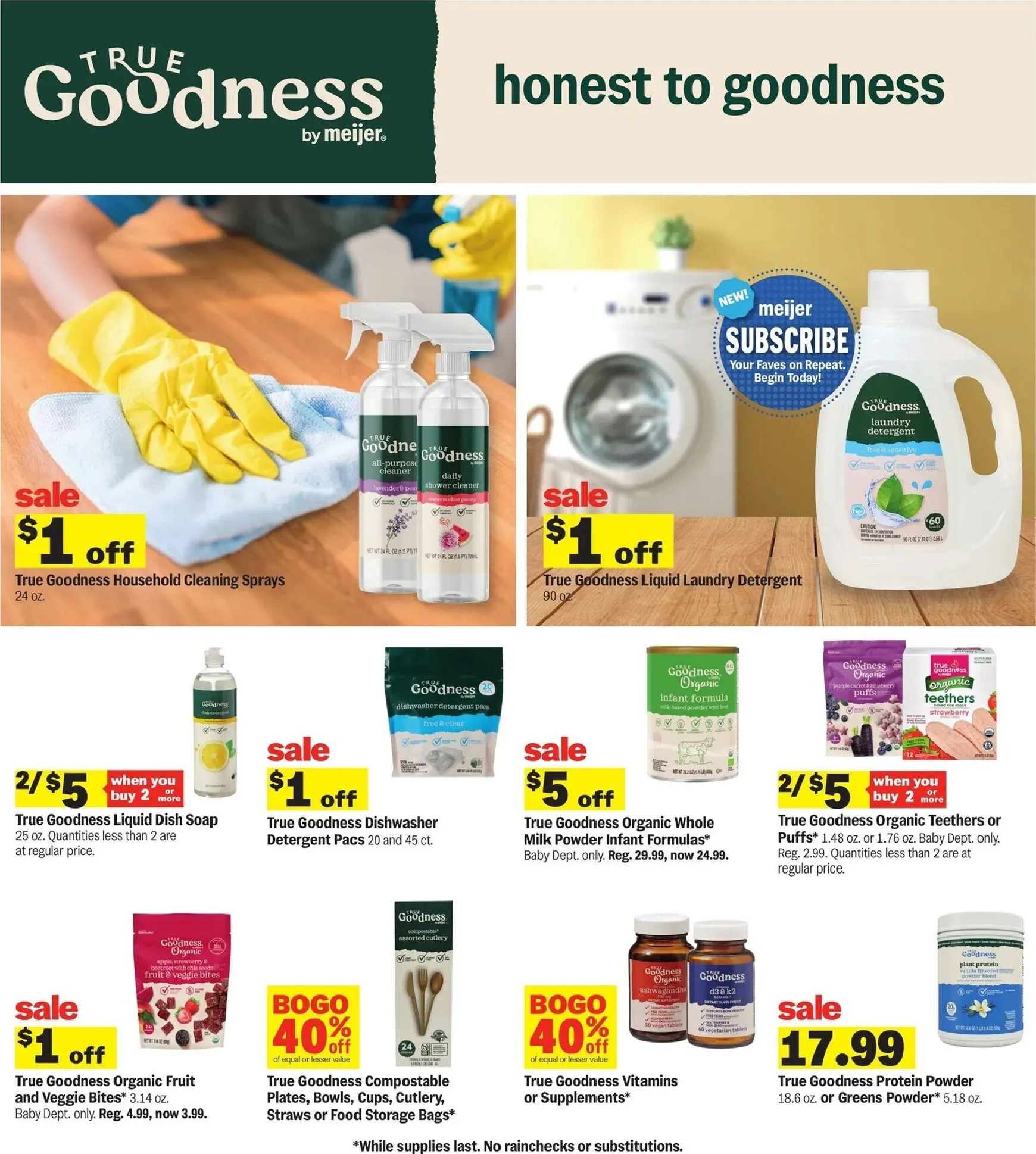 Weekly ad Meijer: Good Life Quality, Real Low Prices from September 23 to September 29 2026 - Page 19