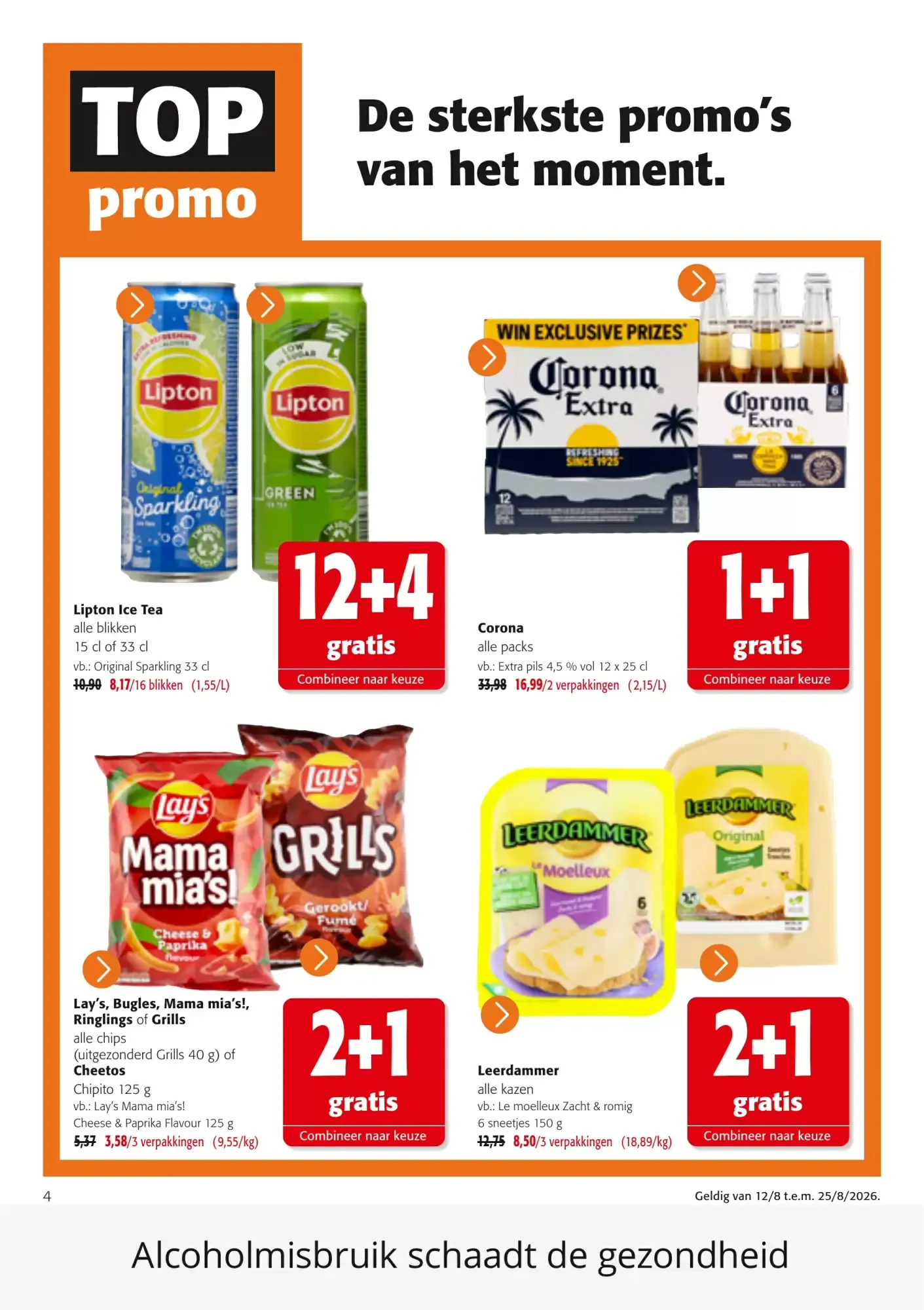Colruyt folder van 12 augustus tot 25 augustus 2026 - folder pagina 4