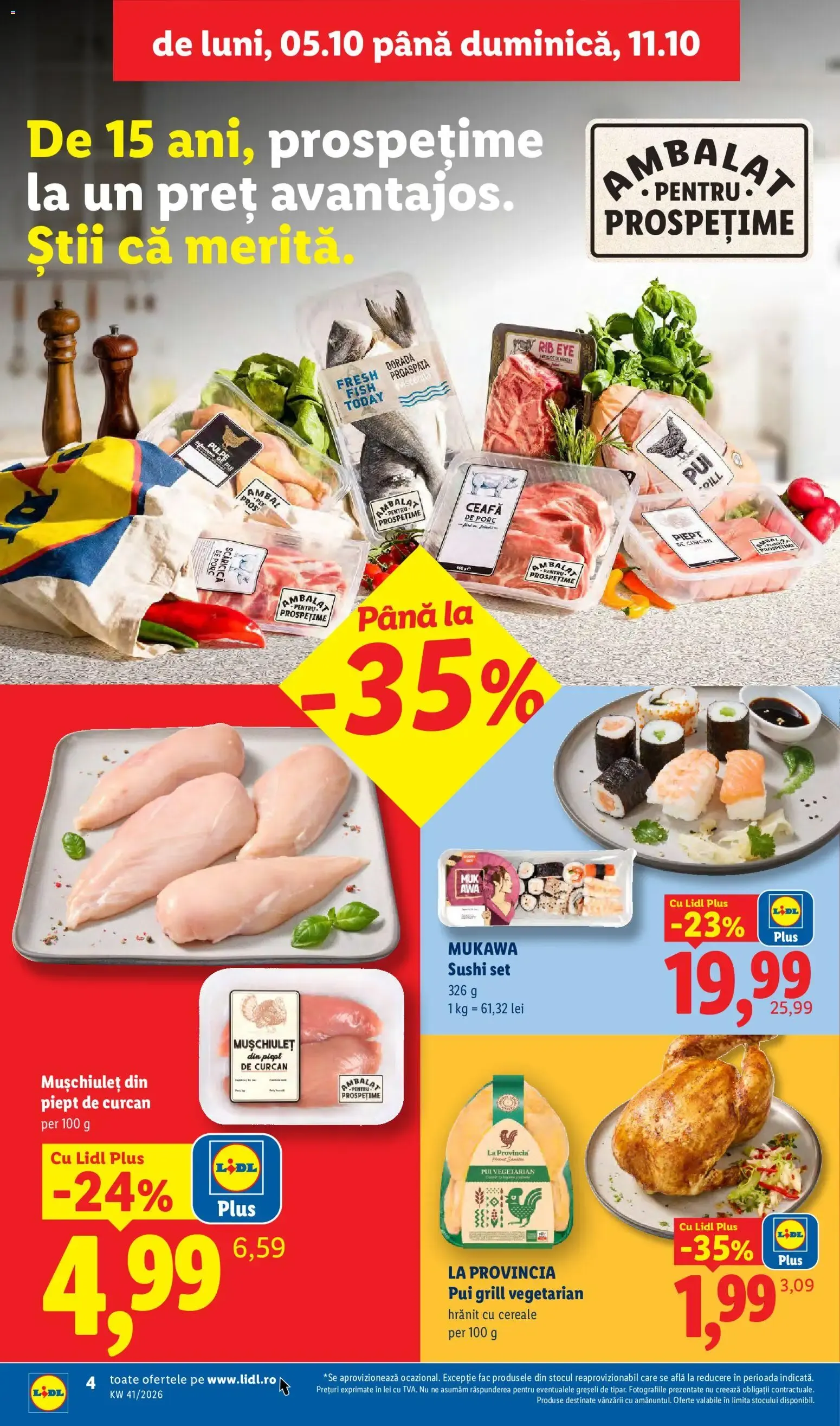 Catalog Catalog LIDL 05.10.2026 - Oferta și Revista online de la 5 octombrie până la 11 octombrie 2026 - Revista Pagina 4