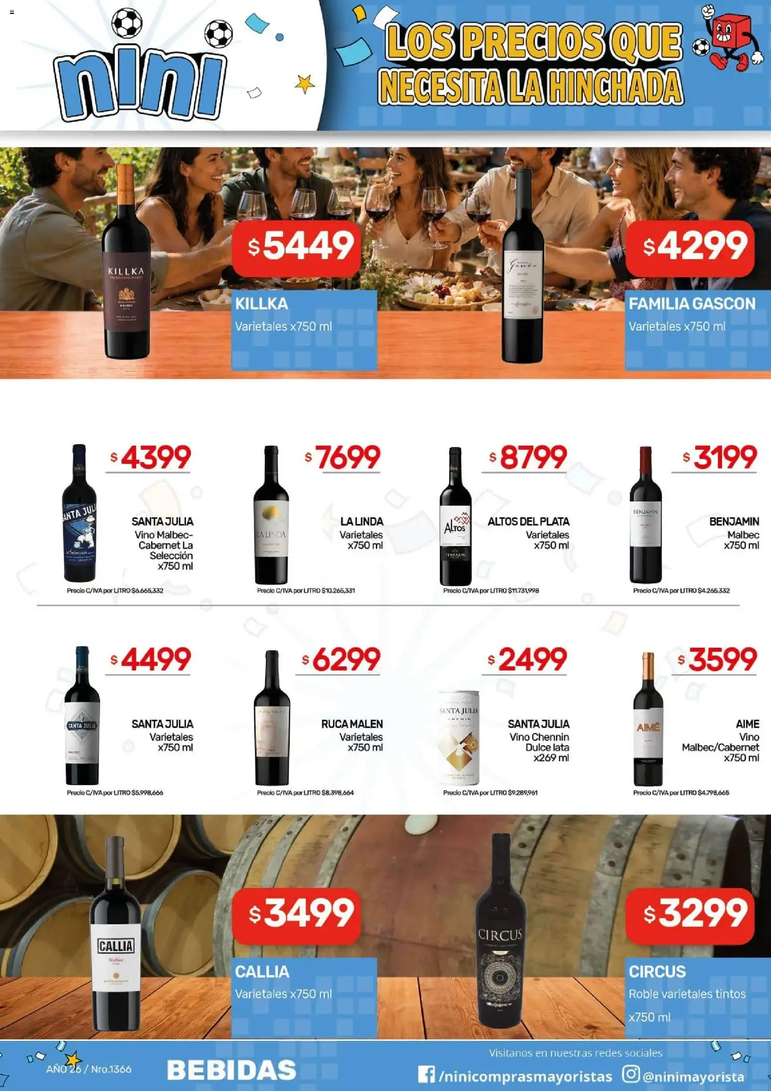 Ofertas de NINI Mayorista ofertas del 29/06/2026 - 05/07/2026 29 de junio al 5 de julio 2026 - Página 17 del catálogo