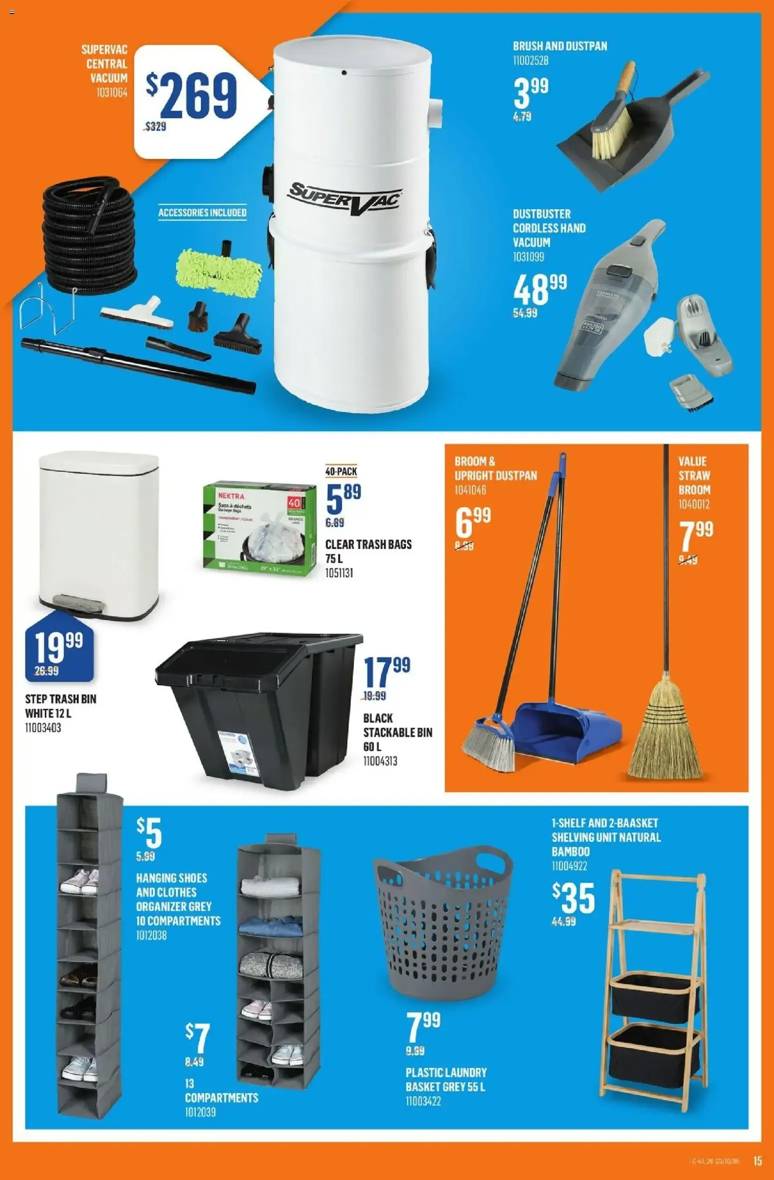 Canac weekly flyer from Oct 22, 2026 > weekly specials & deals from October 22 to October 28 2026 - flyer page 15