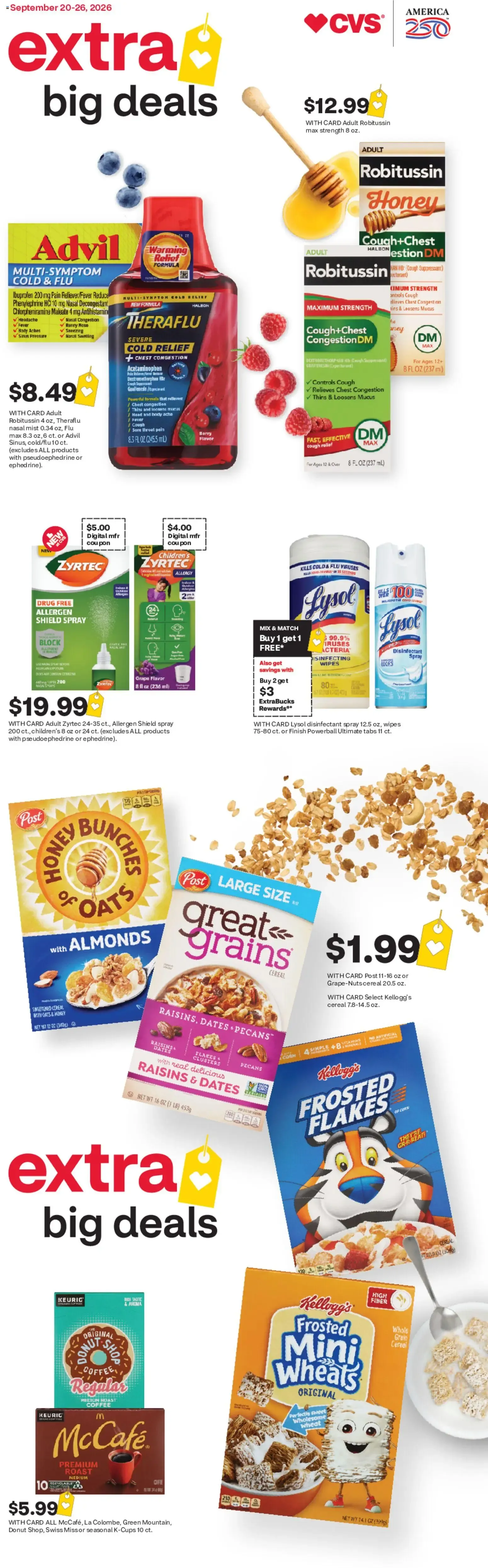 CVS Weekly Ad from 09/20/2026 - Flyer, Circular this week