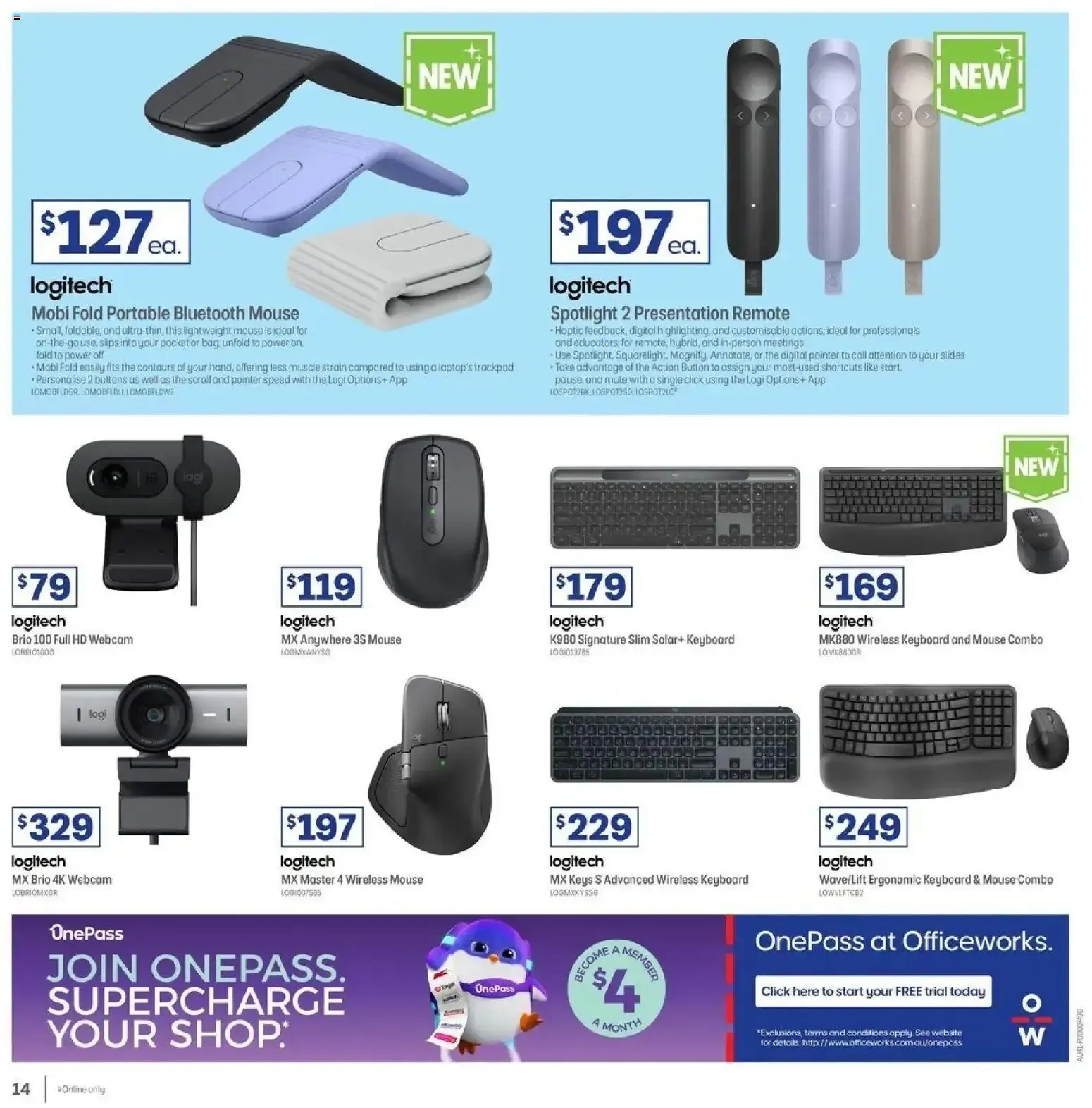 Officeworks catalogue - 11/08/2026 > weekly / monthly specials - Catalogue valid from 11 August to 25 August 2026 - page 14