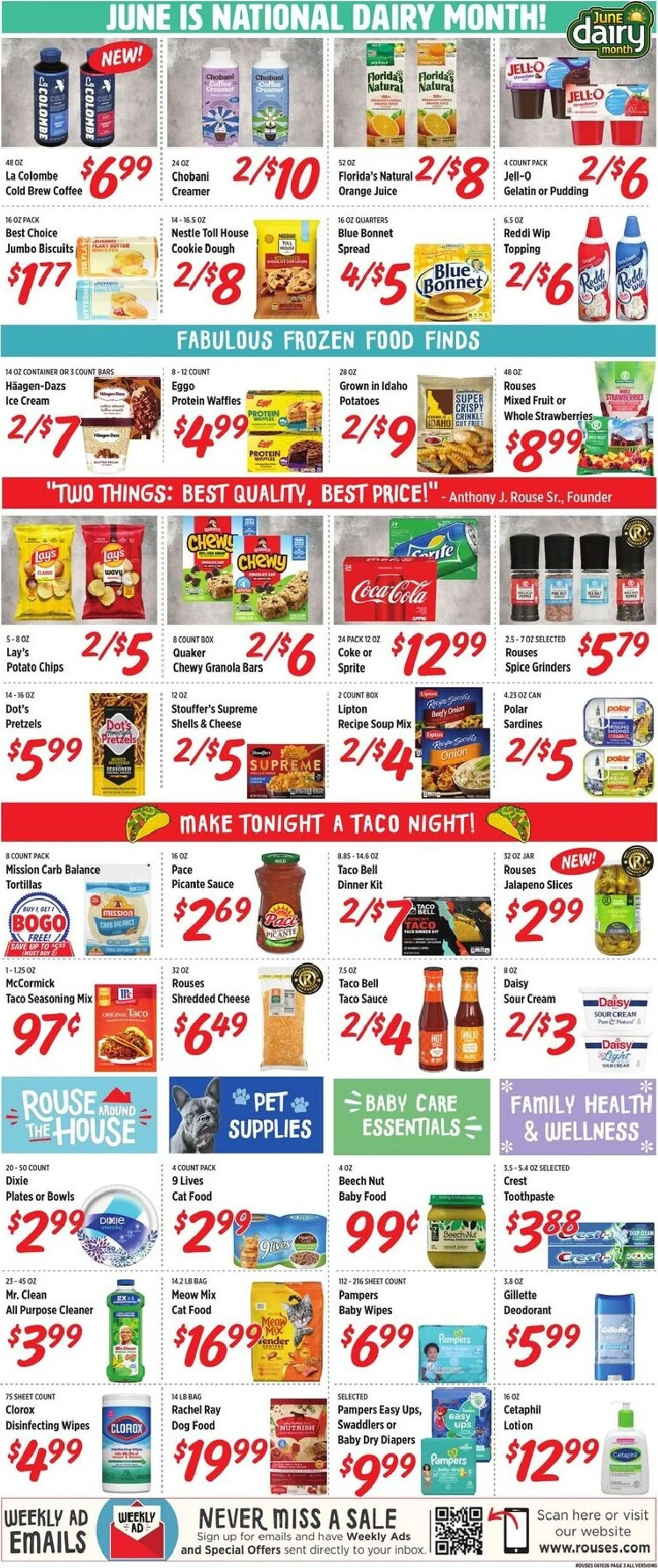 Weekly ad Current Rouses Markets leaflet valid from Wednesday 06/10/2026 to Wednesday 06/17/2026 from June 10 to June 17 2026 - Page 5