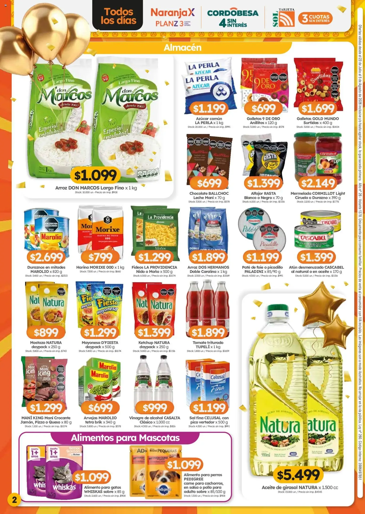 Ofertas de Cordiez ofertas || del 23/07/2026 - 05/08/2026 || Catálogo 23 de julio al 5 de agosto 2026 - Página 2 del catálogo