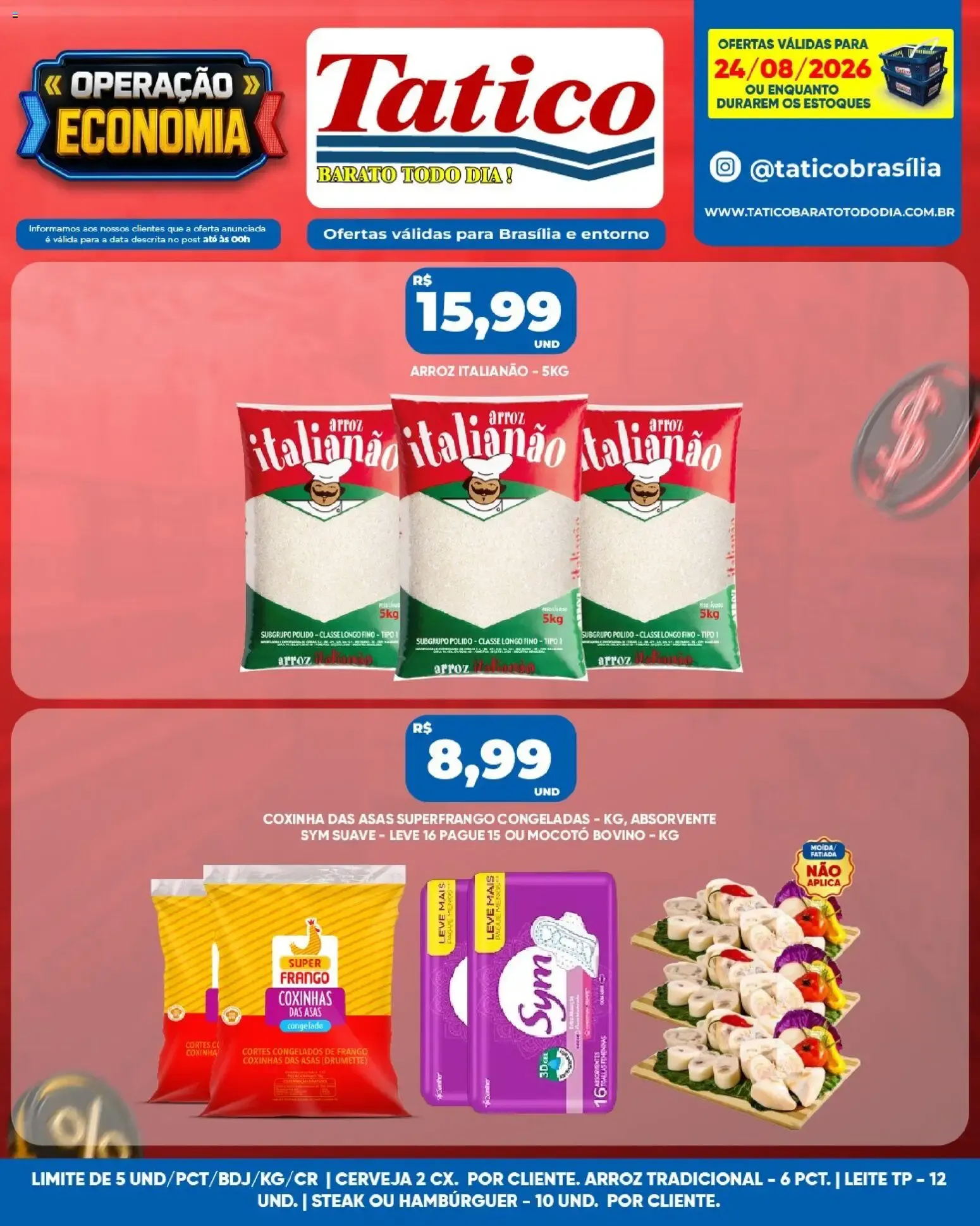 Encarte de Tatico ofertas do Dia de 24/08/2026 | Promoções Online 24 de agosto até 24 de agosto 2026 - Pagina 7