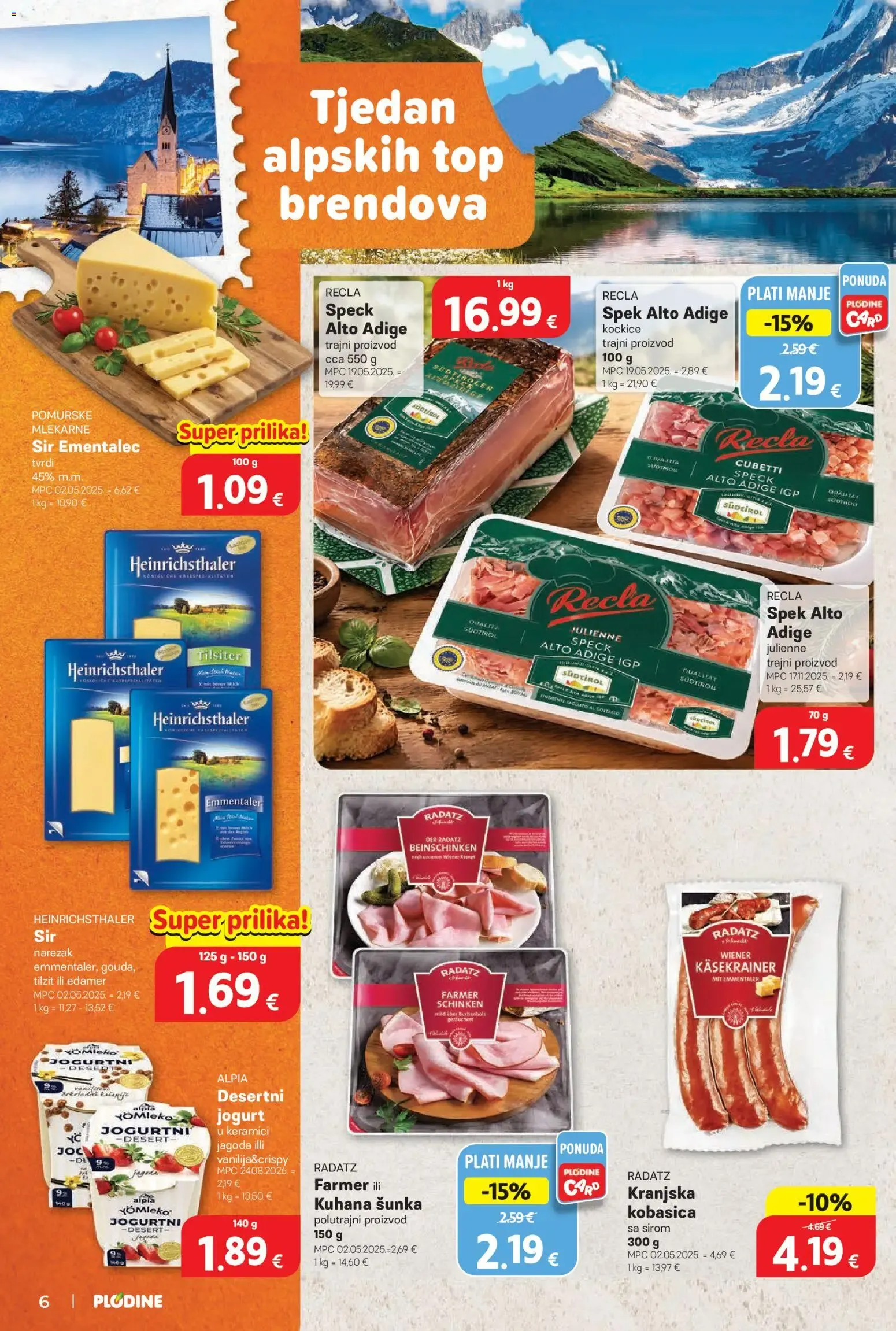 Katalog Plodine Katalog novi od 23.09.2026 na listanje > letak digitalni od 23. rujna do 29. rujna 2026. - Pregled Stranica 6