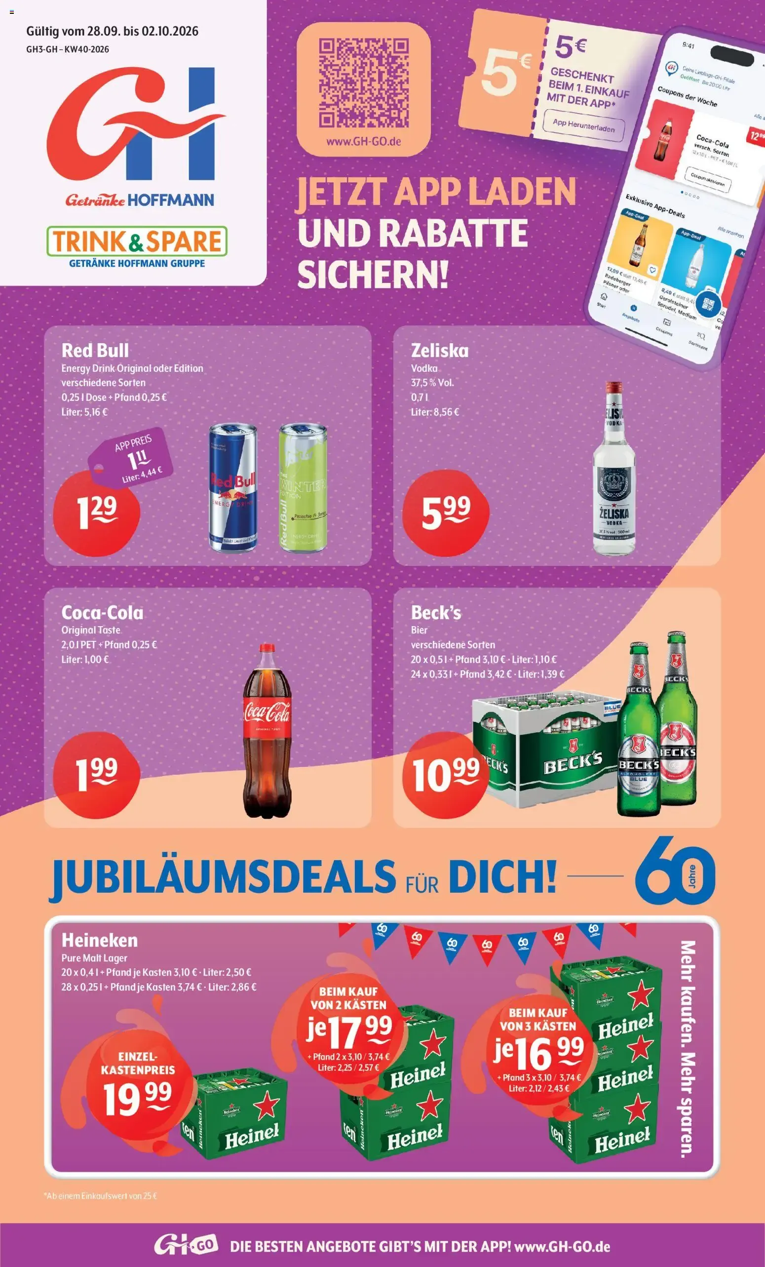 Trink und Spare Prospekt (ab 28.09.2026) zum Blättern