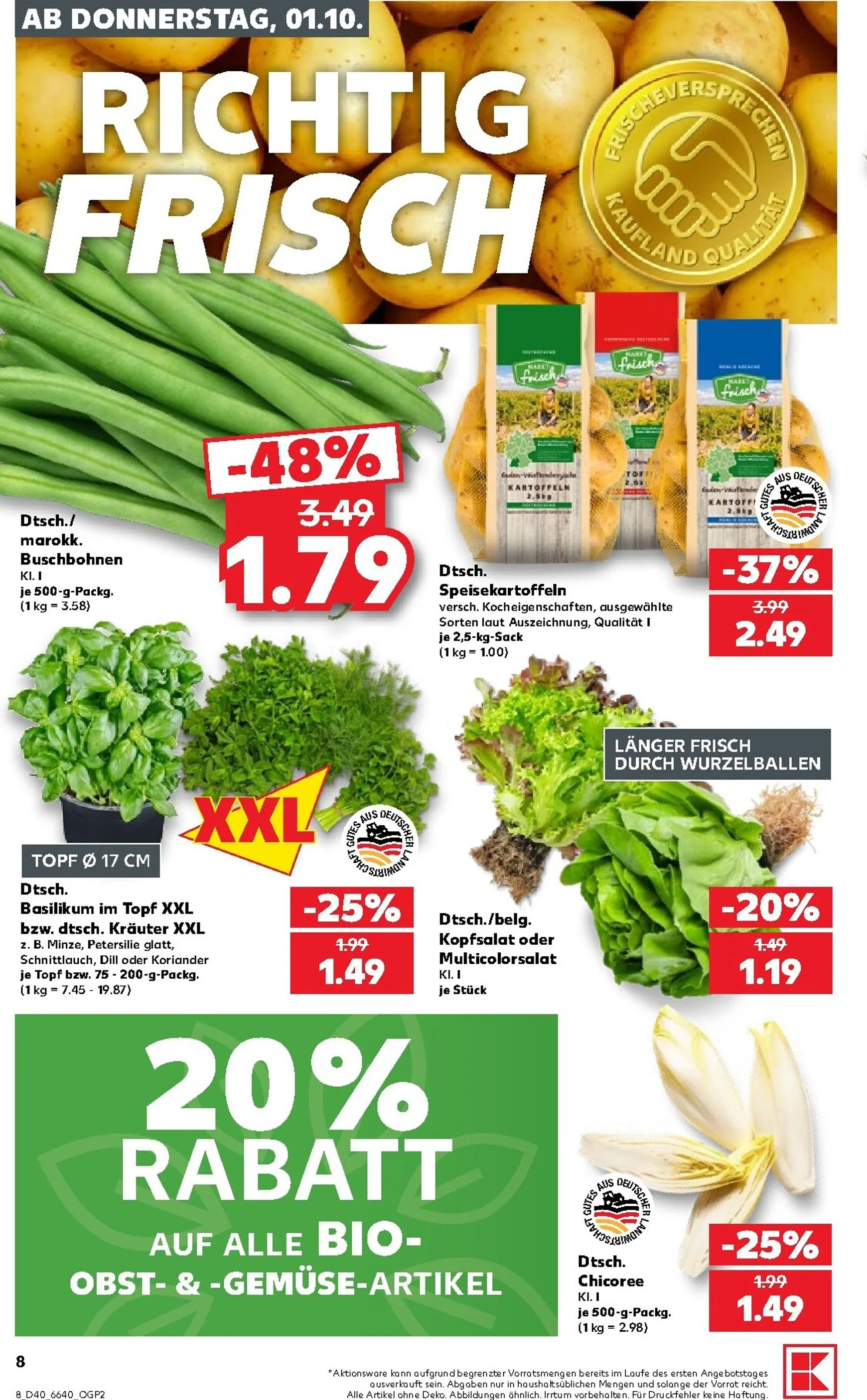 Neuer Kaufland Prospekt – von Donnerstag 01.10.2026 bis Mittwoch 07.10.2026 von 1. Oktober bis 7. Oktober 2026 - Prospekt seite 9