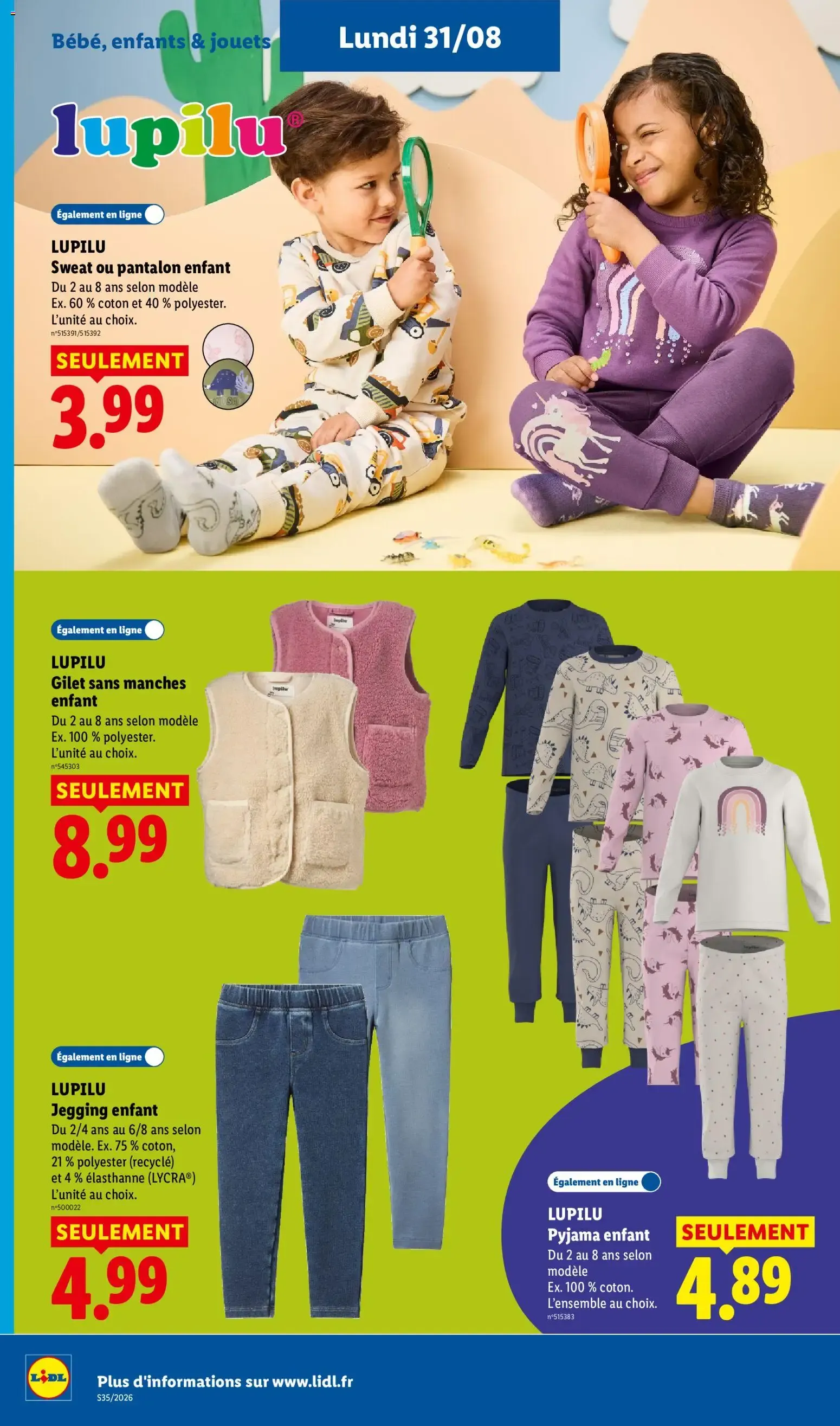 LIDL La rentrée des économies du 27 août au 2 septembre 2026 - Catalogue page 56