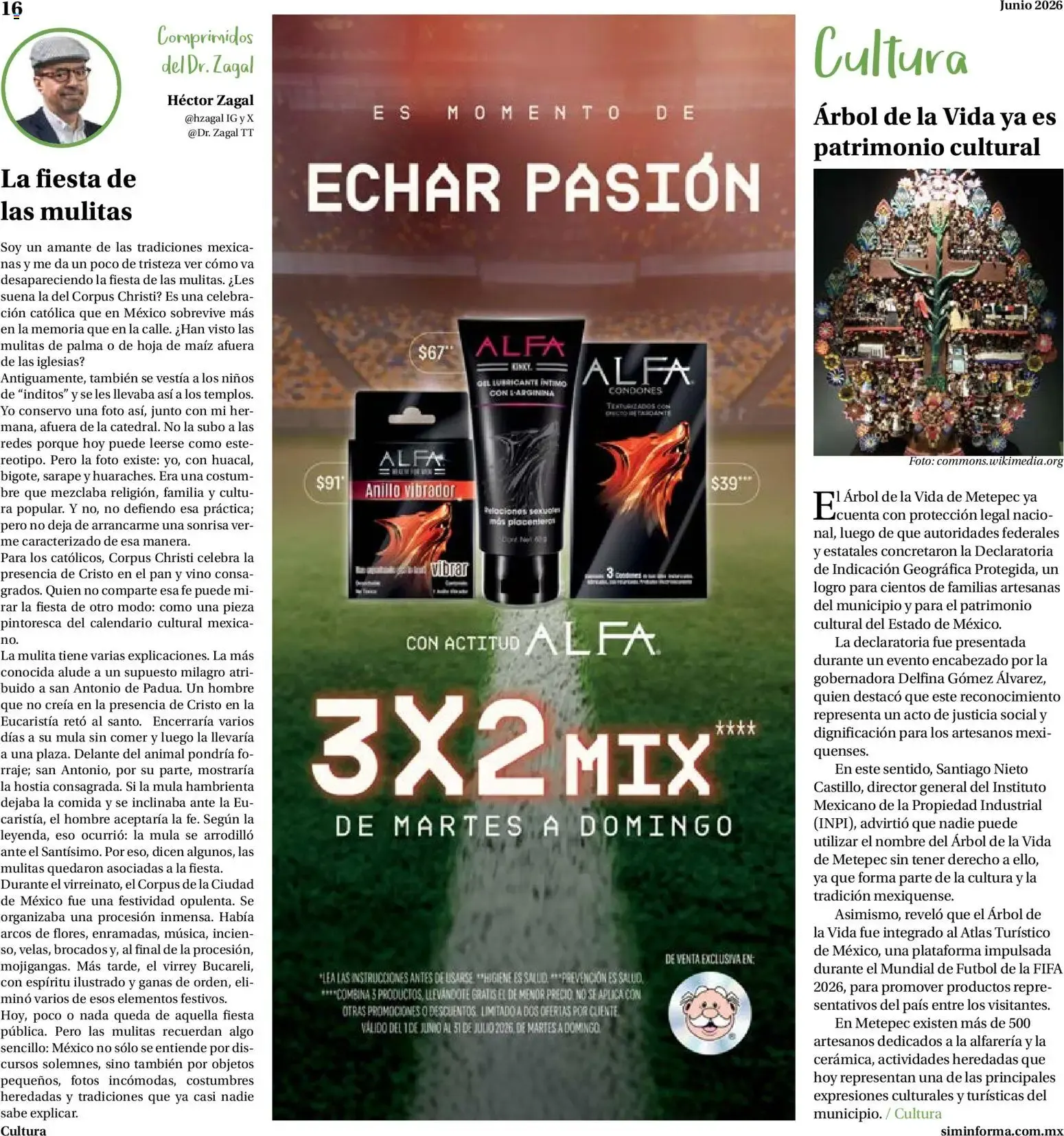 Catálogo de Farmacias Similares catálogo (01/06/2026 - 30/06/2026) - catálogo en línea 1 de junio al 30 de junio 2026 - Pagina 16