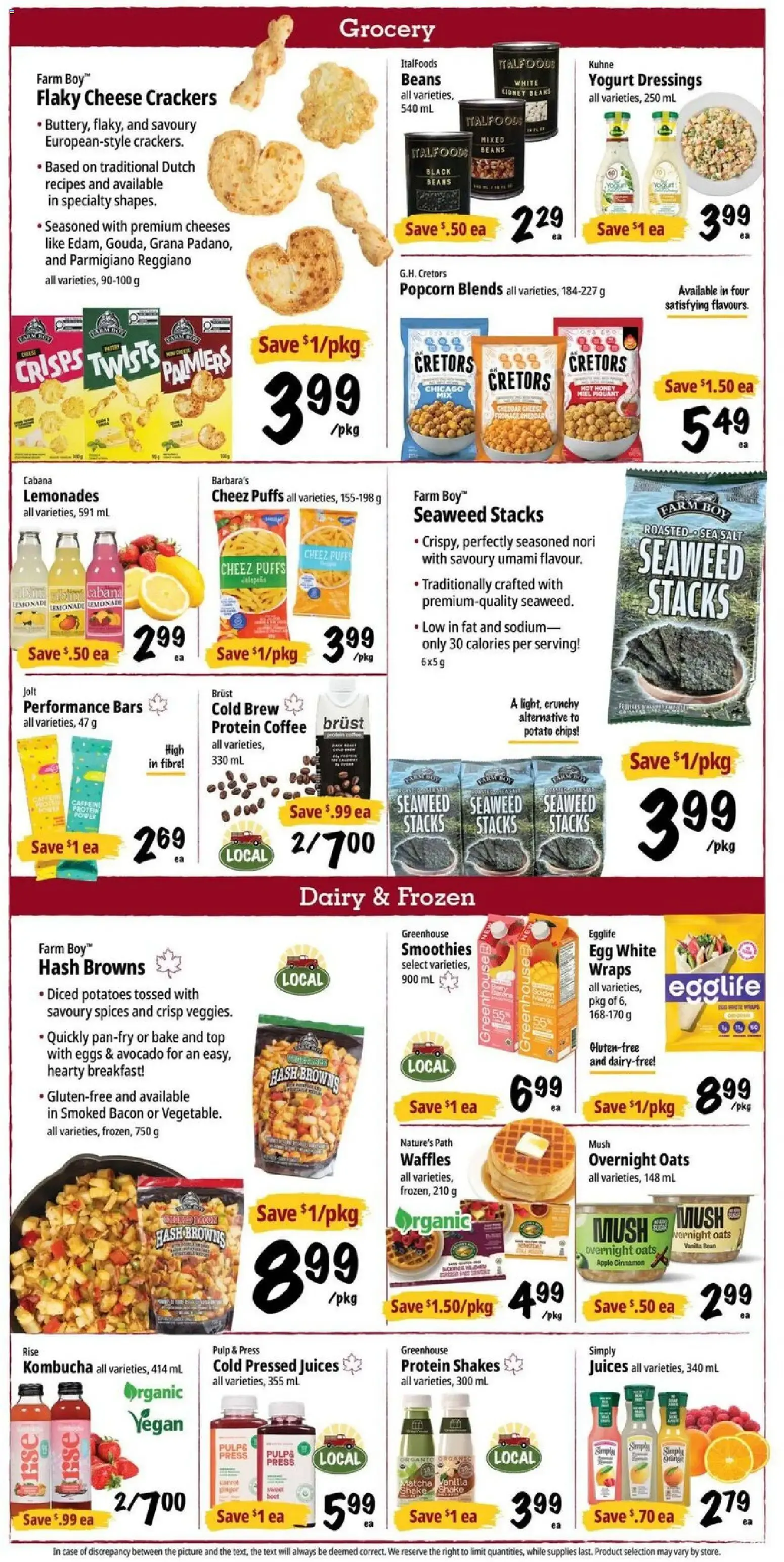 Farm Boy Weekly Flyer from July 16 to July 22 2026 - flyer page 4