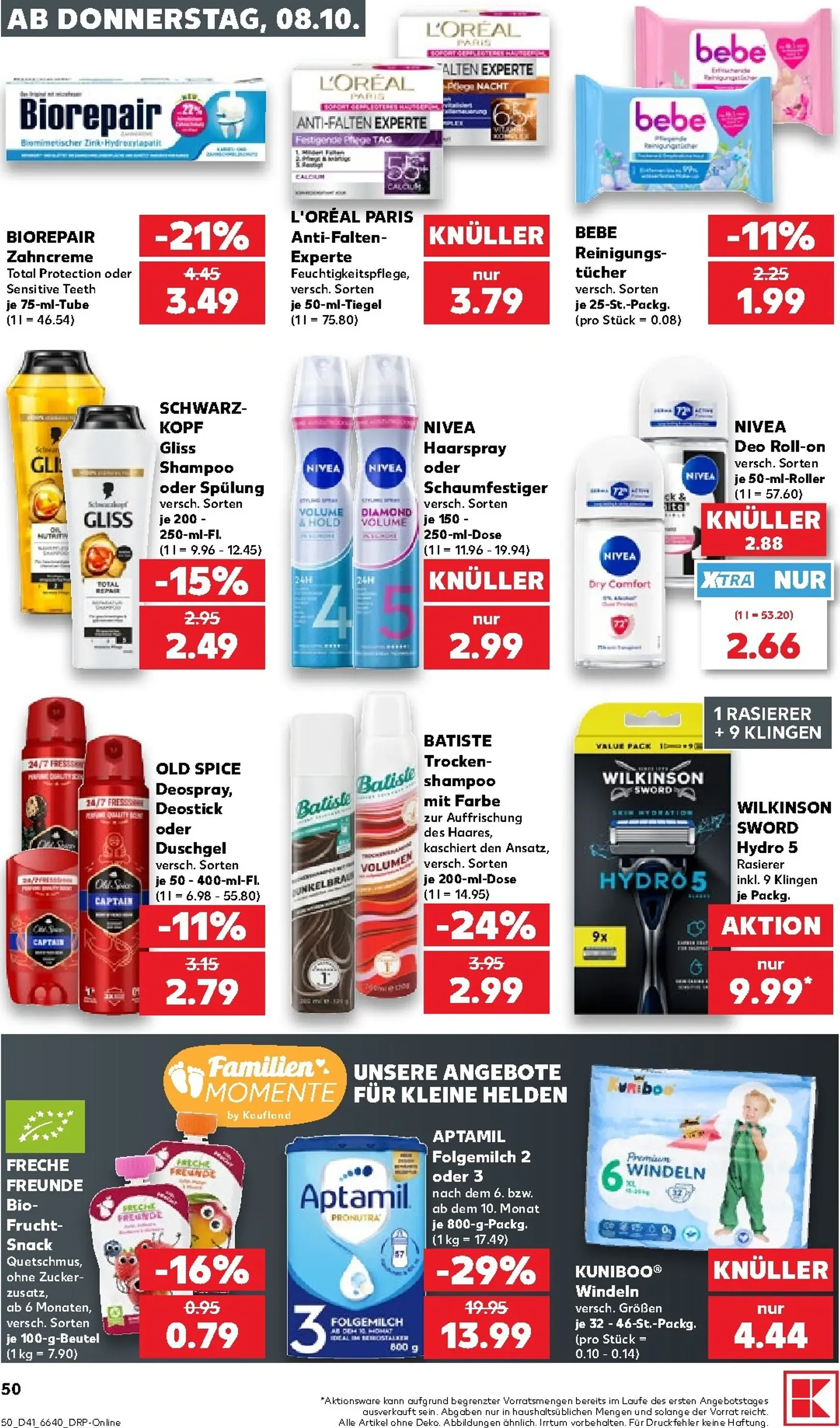Neuer Kaufland Prospekt – von Donnerstag 08.10.2026 bis Mittwoch 14.10.2026 von 8. Oktober bis 14. Oktober 2026 - Prospekt seite 51