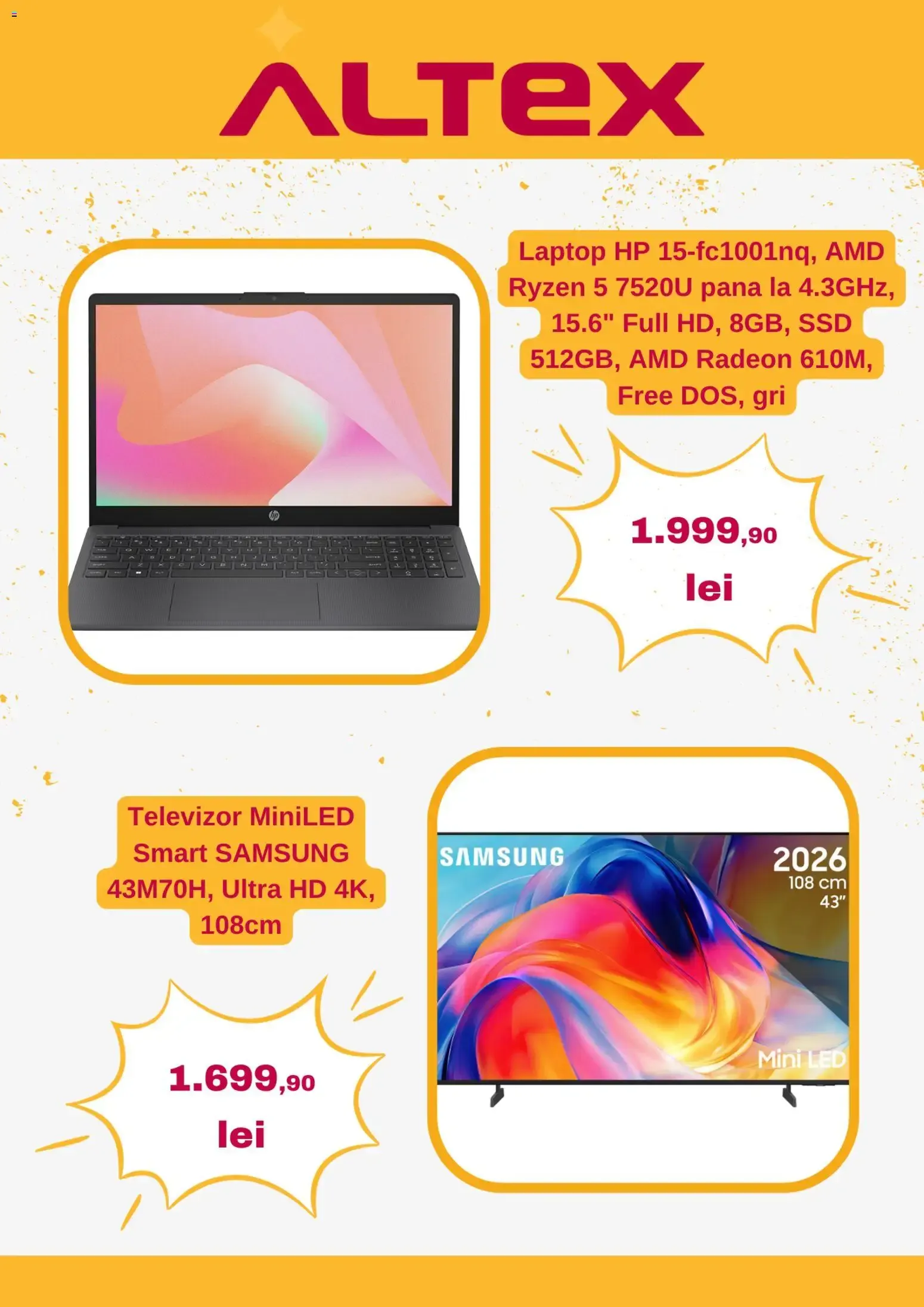 Catalog Catalog Altex Începe toamna cu Super Oferte! de la 10 septembrie până la 23 septembrie 2026 - Revista Pagina 3