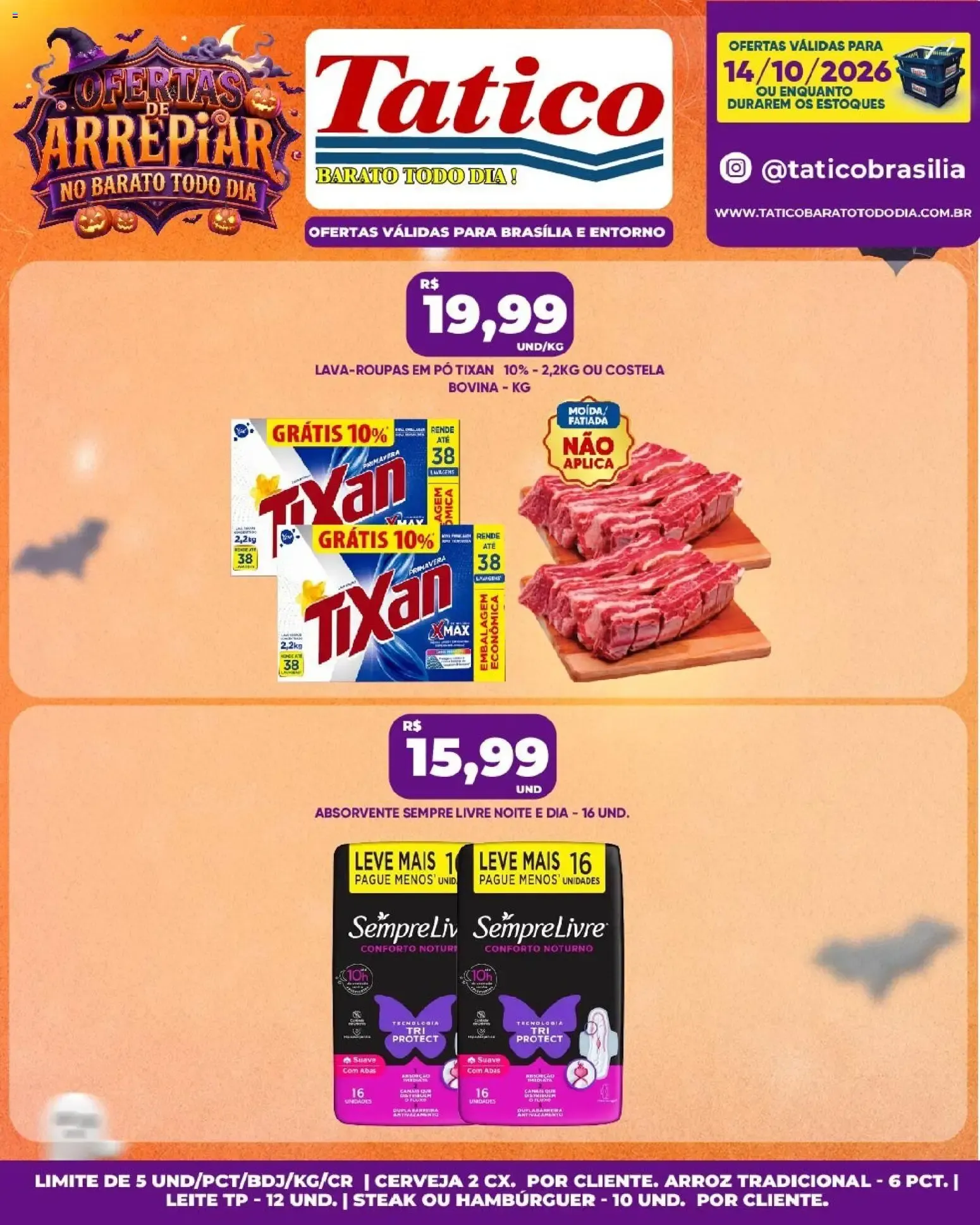 Encarte de Tatico ofertas do Dia de 14/10/2026 | Promoções Online 14 de outubro até 14 de outubro 2026 - Pagina 10
