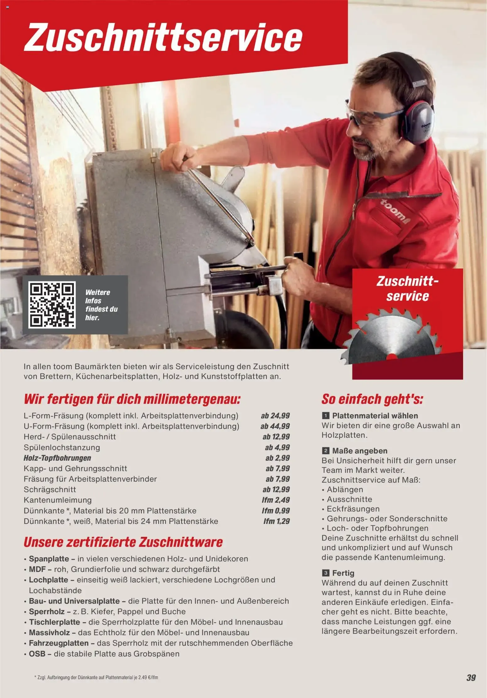 Toom Baumarkt Baustoffe & Bauelemente 2026 (ab 20.02.2026) zum Blättern von 20. Februar bis 30. Juni 2026 - Prospekt seite 39