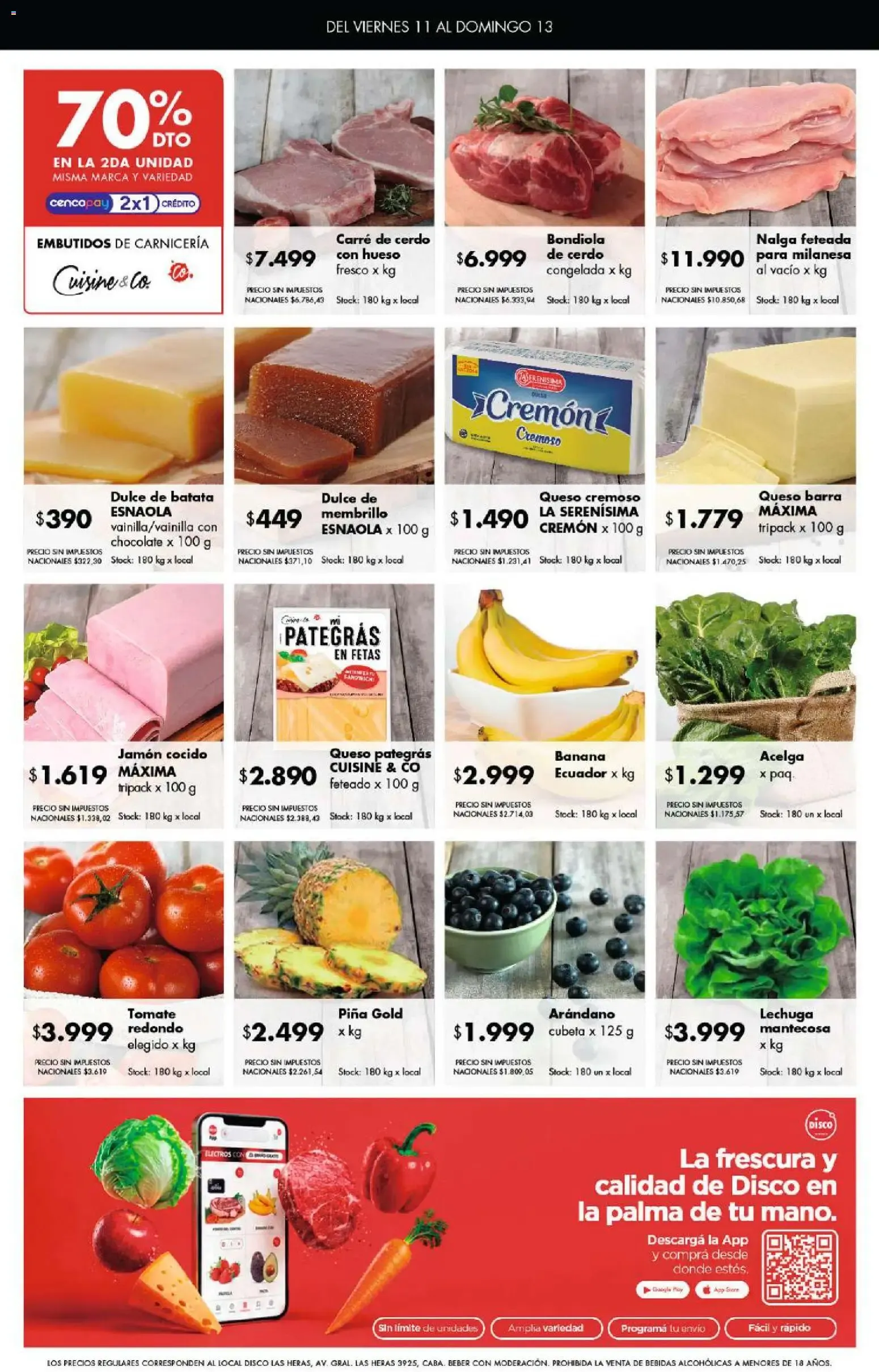 Ofertas de Disco - Ofertas | Bs. As. y Santa Fé del 11/09/2026 - 13/09/2026 11 de septiembre al 13 de septiembre 2026 - Página 8 del catálogo