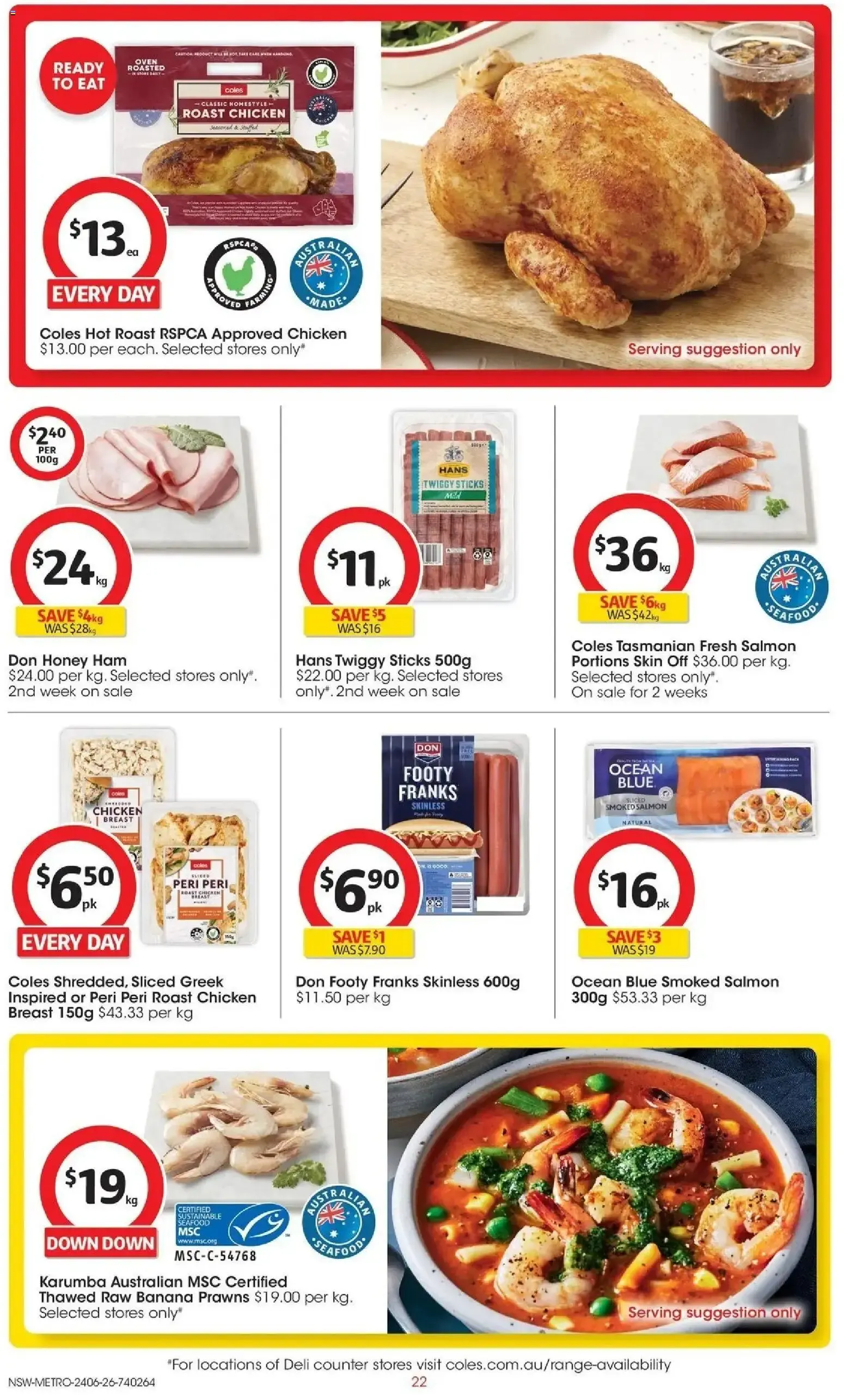 Coles catalogue valid from 23/06/2026 > Online Australia - Catalogue valid from 24 June to 30 June 2026 - page 22