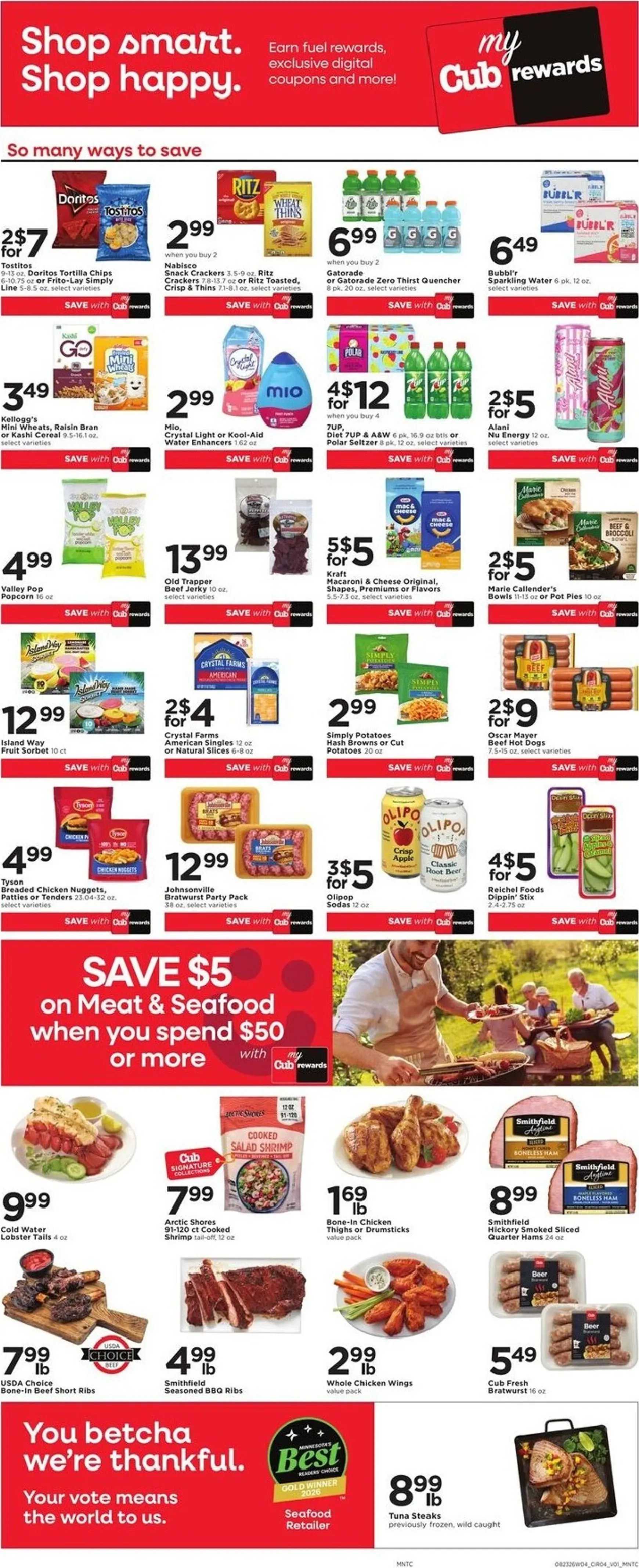 Weekly ad Current Cub leaflet valid from Sunday 08/23/2026 to Saturday 08/29/2026 from August 23 to August 29 2026 - Page 6