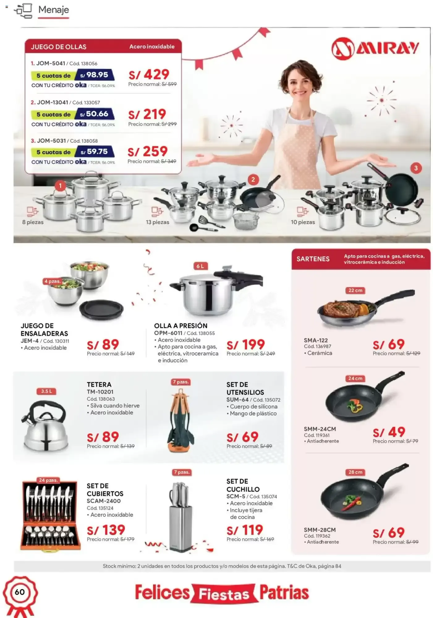 Catalogo de Catálogo Hiraoka 11 de julio al 31 de julio 2026 - Pag 60