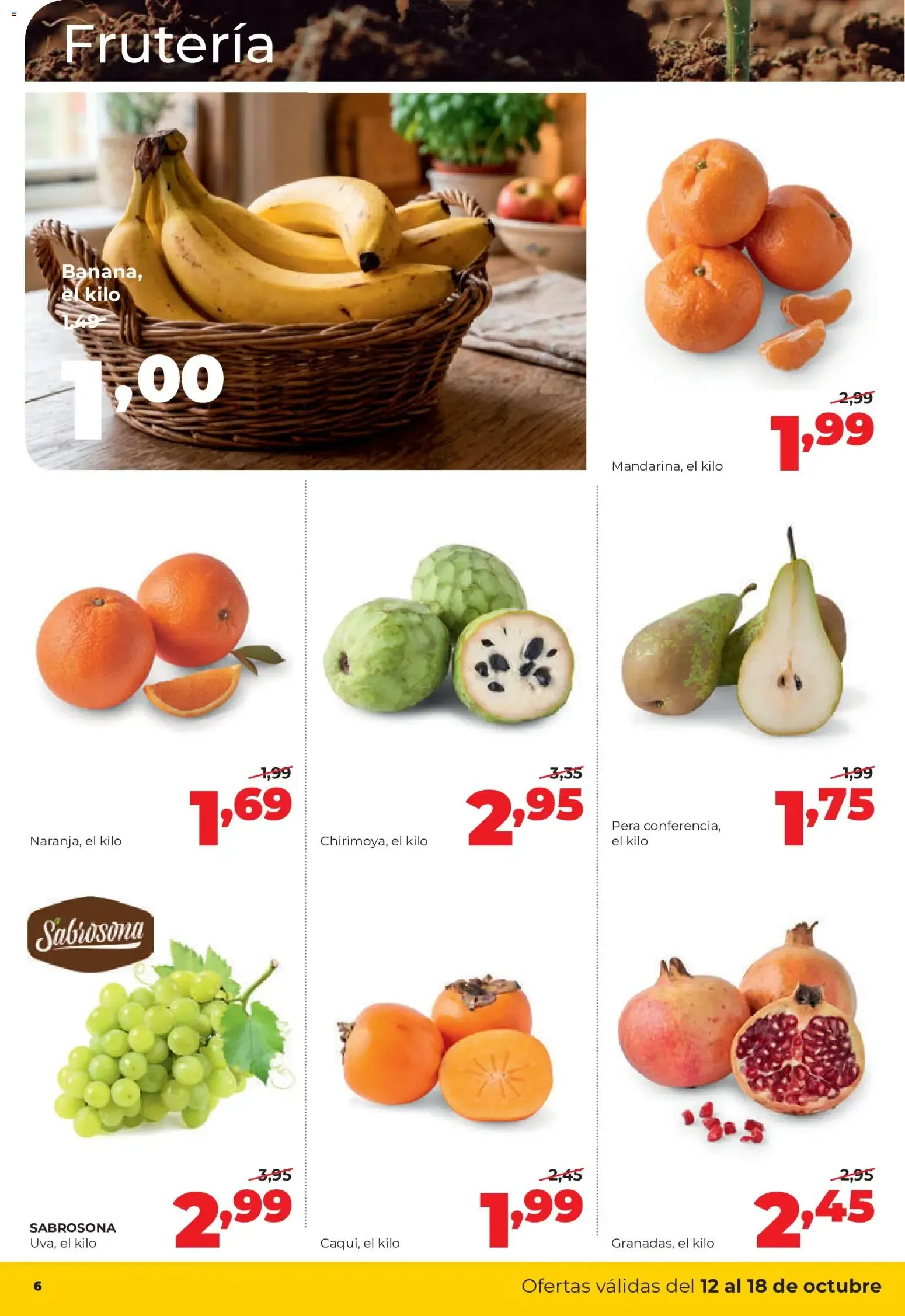 Catálogo de Alimerka folleto del 12/10/2026 | Catálogo 12 de octubre al 18 de octubre 2026 - Página 6