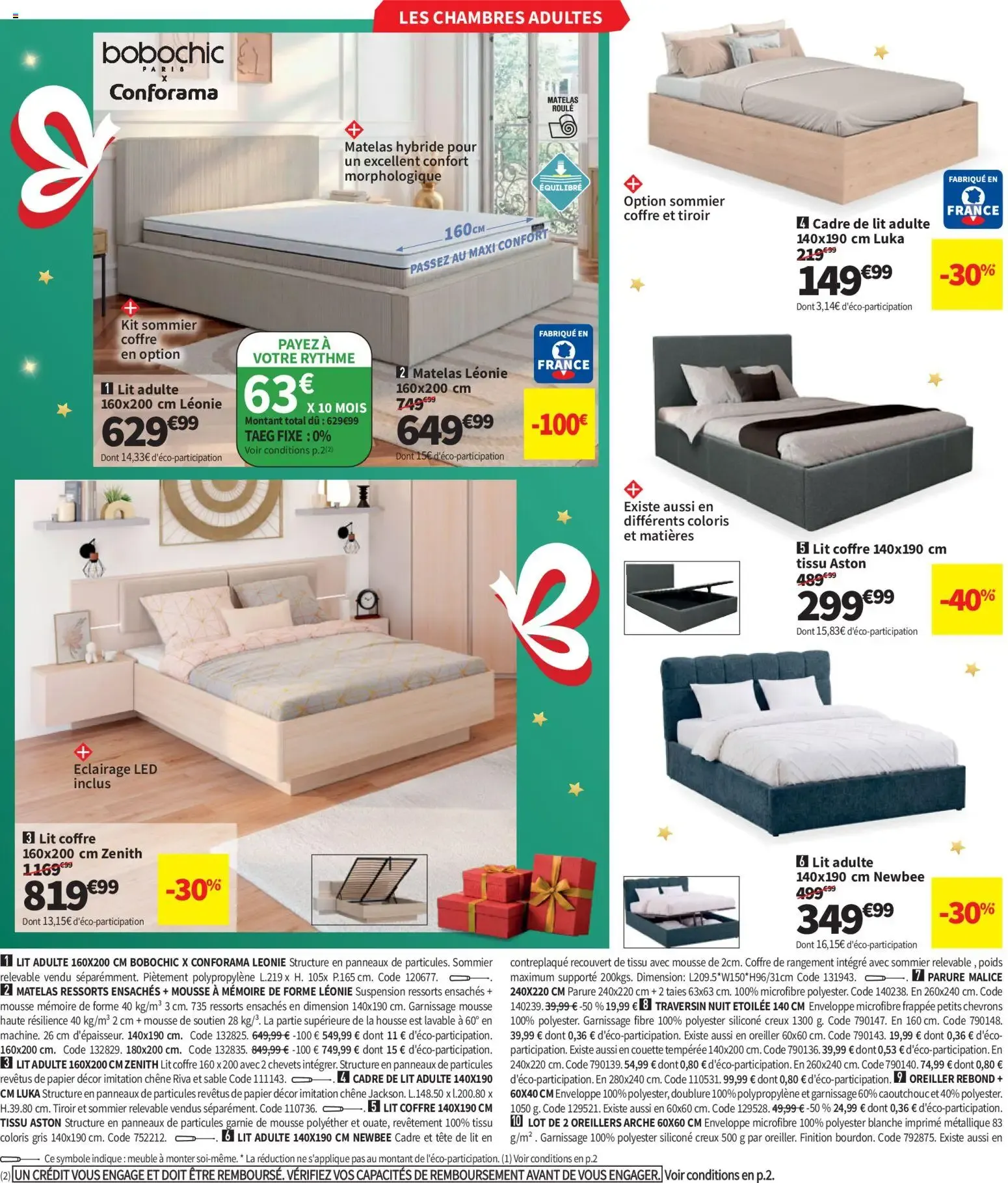 Conforama - Promos de Noël du 27 octobre au 25 décembre 2026 - Catalogue page 24