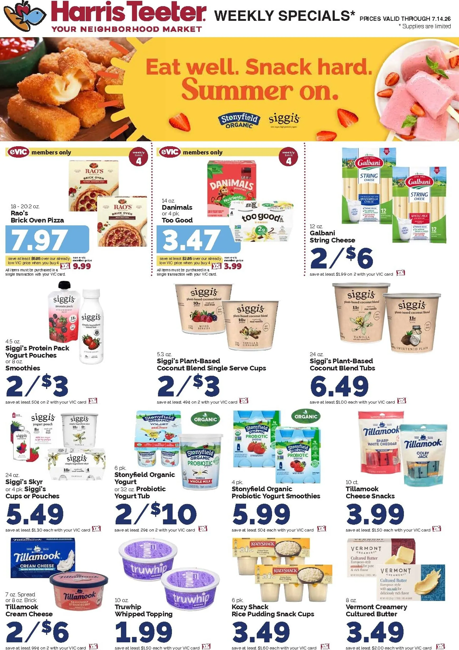 Weekly ad Current Harris Teeter leaflet valid from Wednesday 07/08/2026 to Tuesday 07/14/2026 from July 8 to July 14 2026 - Page 14