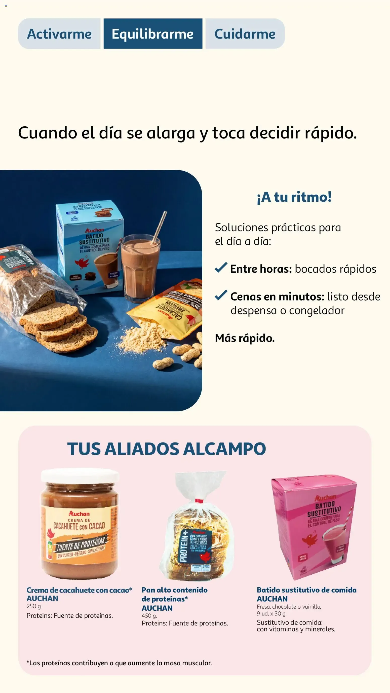 Catálogo de Alcampo - ALC Nutrición activa Rendimiento diario 15/06/2026 - 30/09/2026 15 de junio al 30 de septiembre 2026 - Página 9