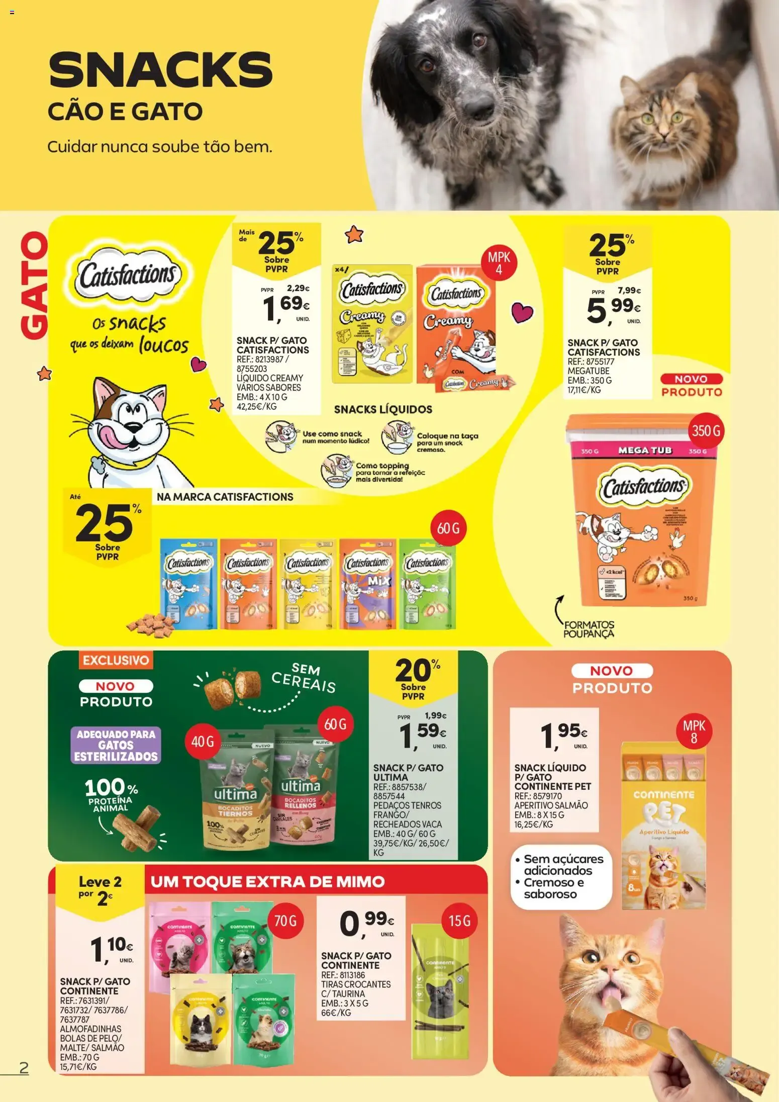 Folheto Continente Animais de Companhia » de 09/06/2026 - 21/06/2026 de 9 de junho até 21 de junho 2026 - Pagina 2