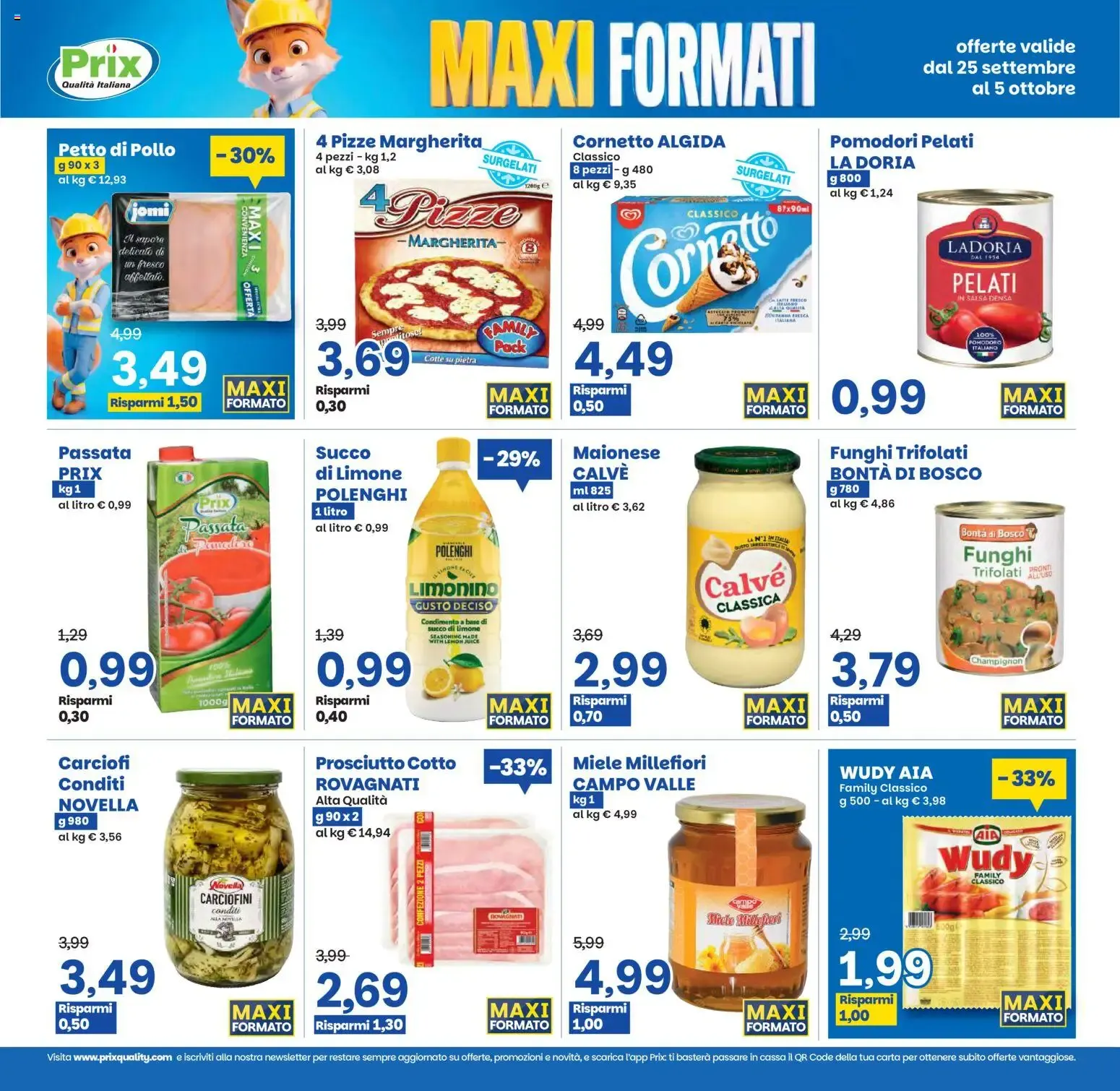 Nuovo Prix volantino dal 25/09/2026 > offerte anteprima 🛍️ da 25 settembre a 5 ottobre di 2026 - Pagina del volantino 4