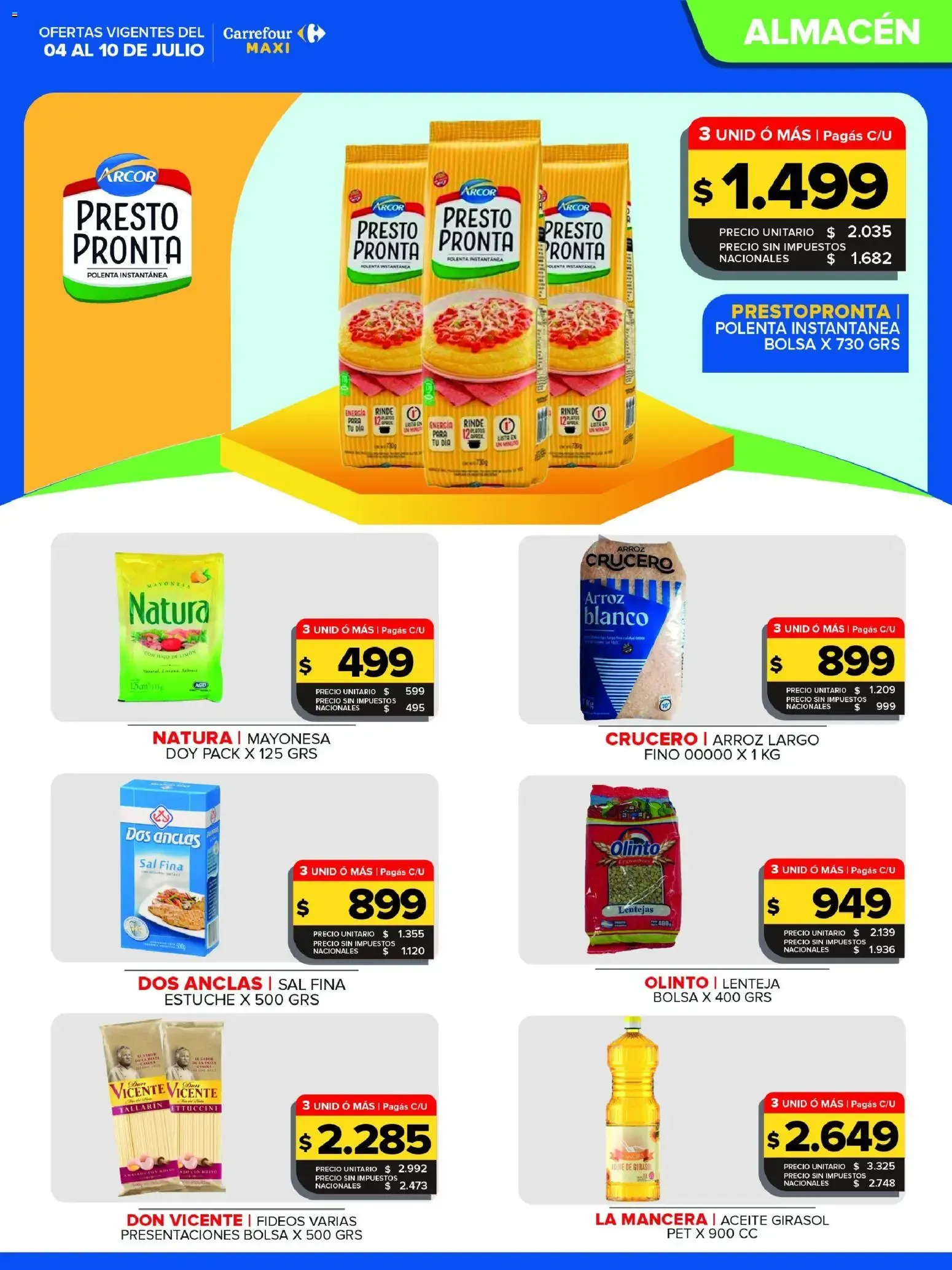 Ofertas de Carrefour Maxi catálogo del 04/07/2026 - 10/07/2026 4 de julio al 10 de julio 2026 - Página 7 del catálogo