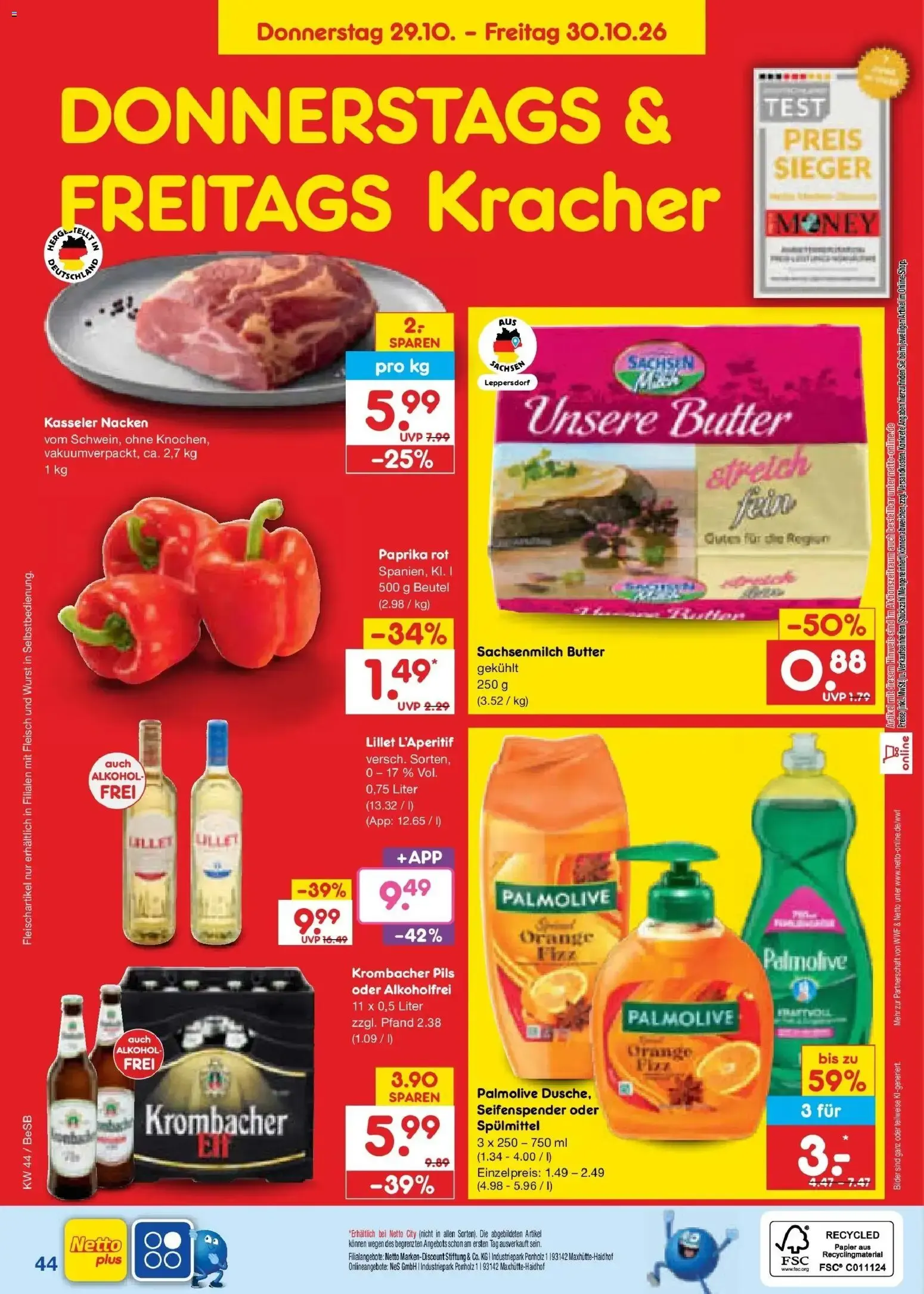 Netto Marken-Discount Prospekt Berlin-Prenzlauer Berg (ab 26.10.2026) » Angebote von 26. Oktober bis 30. Oktober 2026 - Prospekt seite 58