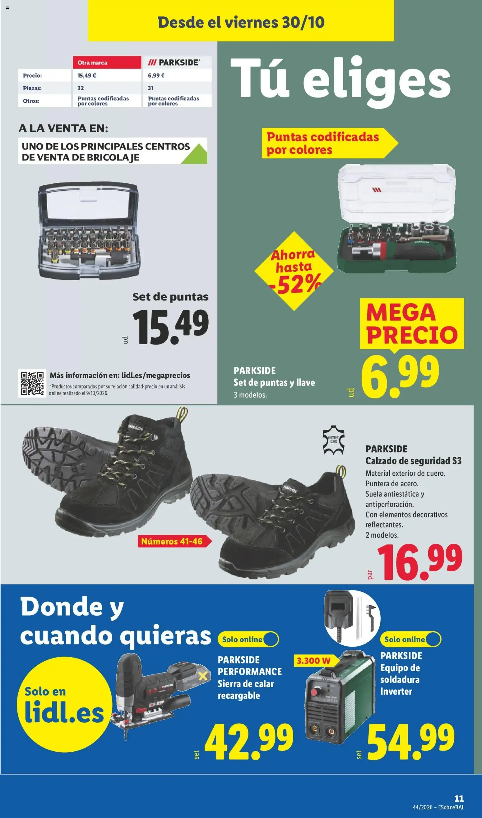 Catálogo de Lidl folleto de bazar del 26/10/2026 | Ofertas 26 de octubre al 1 de noviembre 2026 - Página 29
