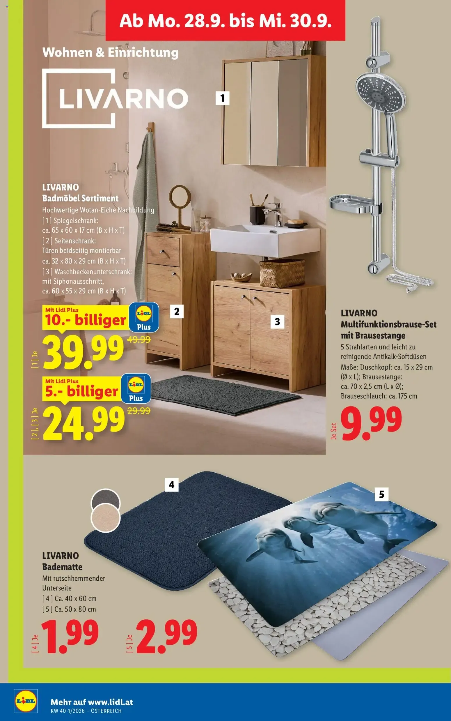 Lidl Aktion von 24. September bis 26. September 2026 - Flugblätt seite 33