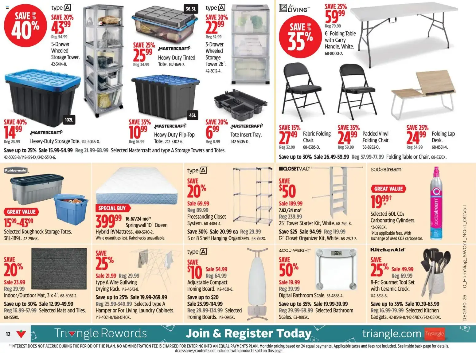 Canadian Tire weekly flyer from Jul 23, 2026 > weekly specials & deals from July 23 to July 29 2026 - flyer page 12