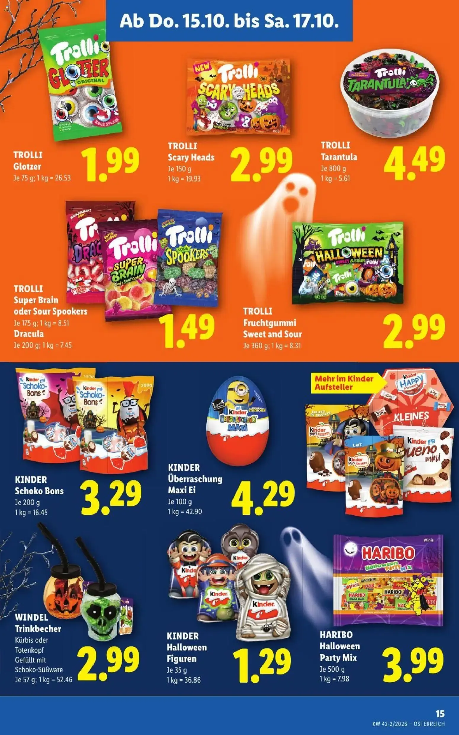 Lidl Flugblatt ab 15.10.2026 - Angebote ab donnerstag von 15. Oktober bis 17. Oktober 2026 - Flugblätt seite  17