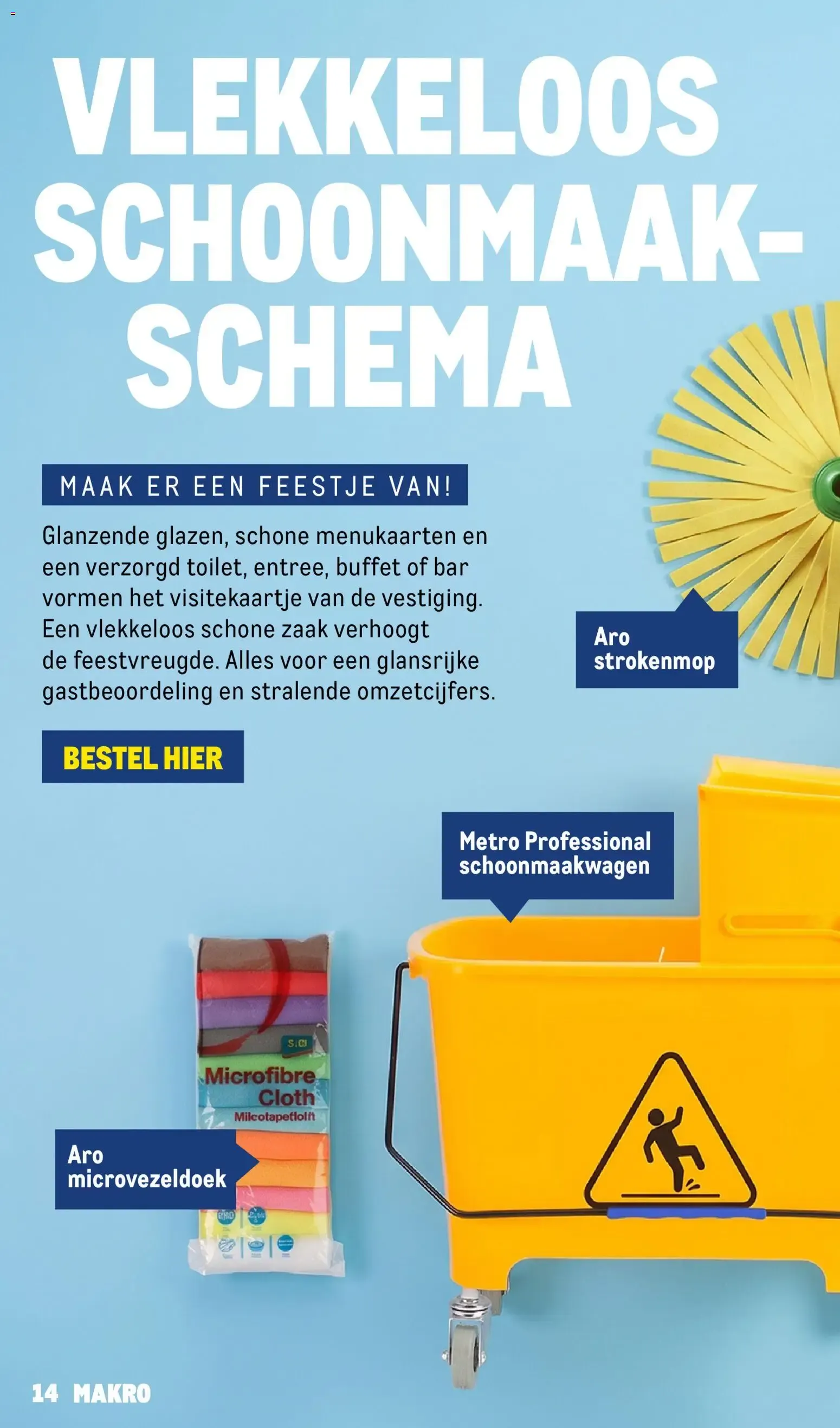 Makro Horeca Magazine: Bezorgservice als Succesfactor van 11 augustus tot 8 september 2026 - Folder pagina 14