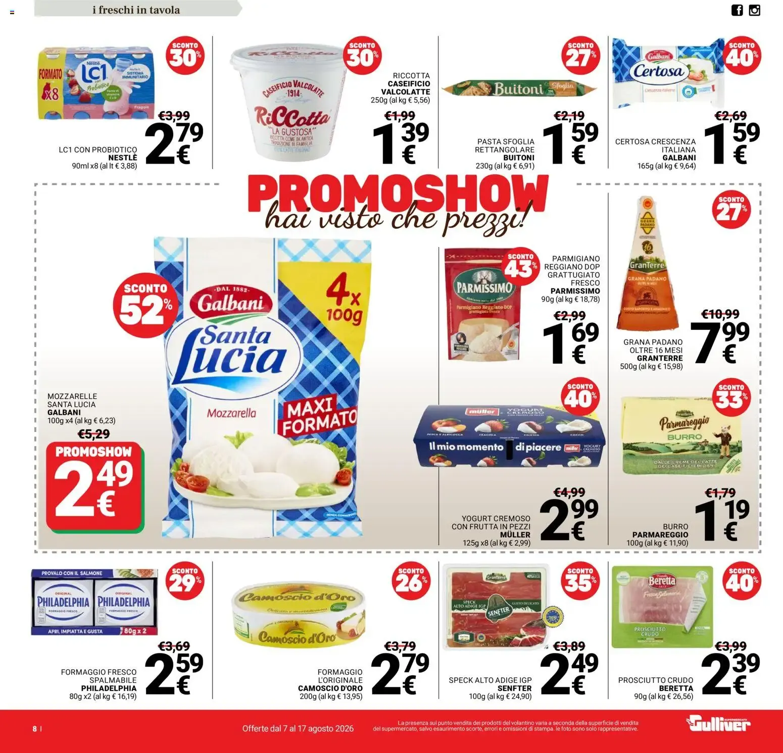 Nuovo Gulliver volantino dal 07/08/2026 > offerte anteprima 🛍️ da 7 agosto a 17 agosto di 2026 - Pagina del volantino 8