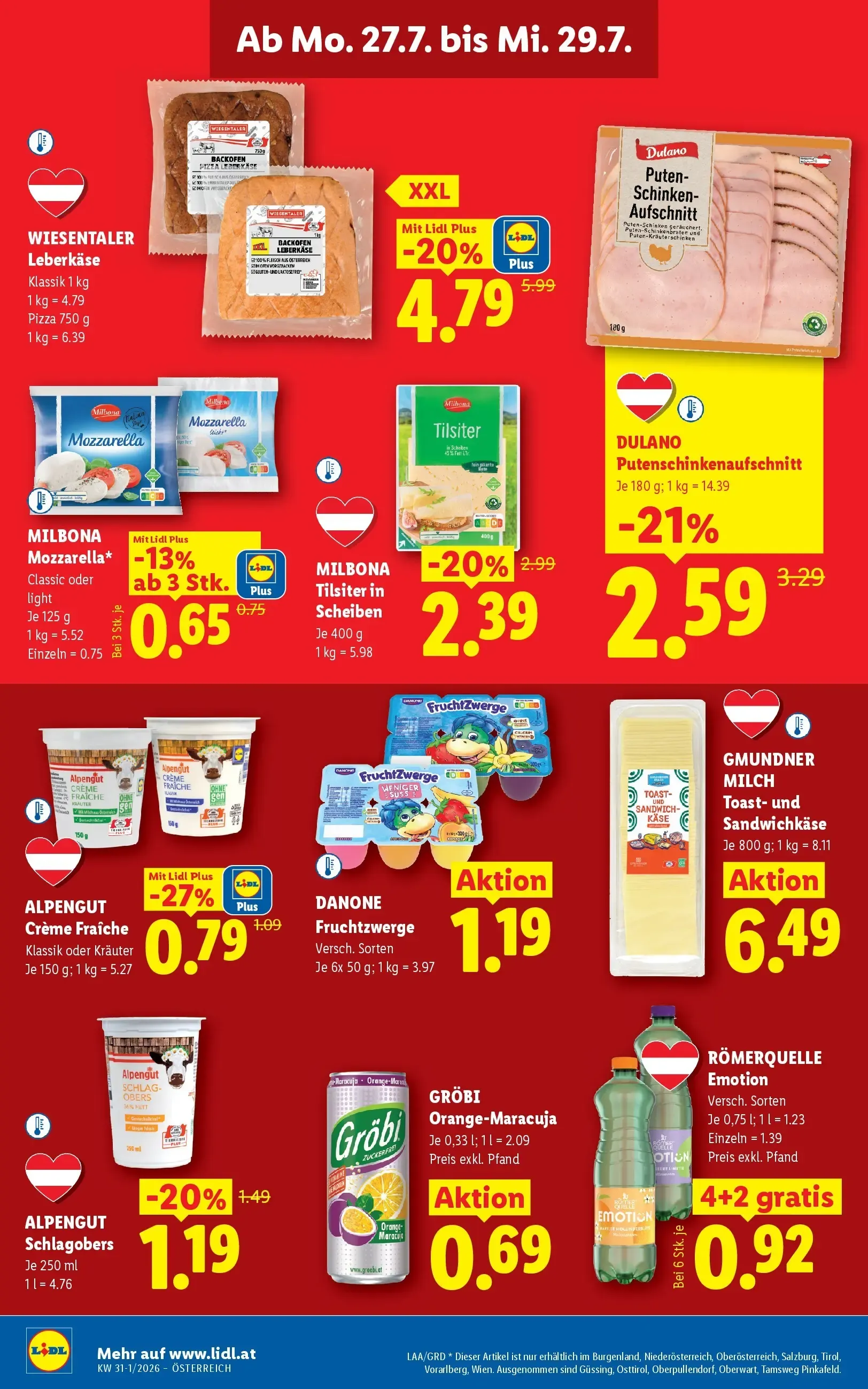 Lidl - Lidl ab 23.07.2026 - Angebote ab donnerstag von 23. Juli bis 25. Juli 2026 - Flugblätt seite  44