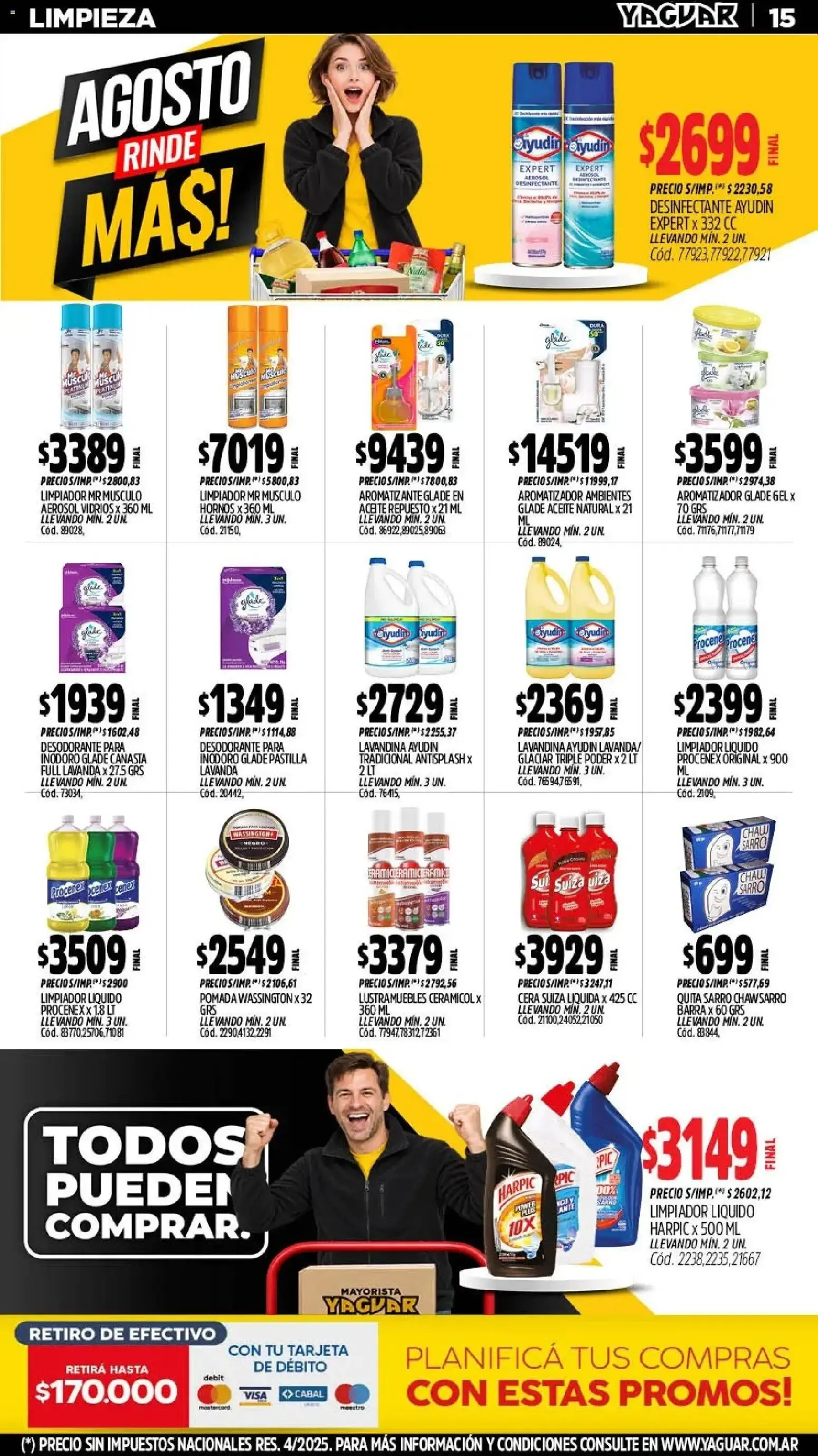 Ofertas de Yaguar - Oferta Semanal Mar del Plata del 24/08/2026 - 29/08/2026 24 de agosto al 29 de agosto 2026 - Página 14 del catálogo